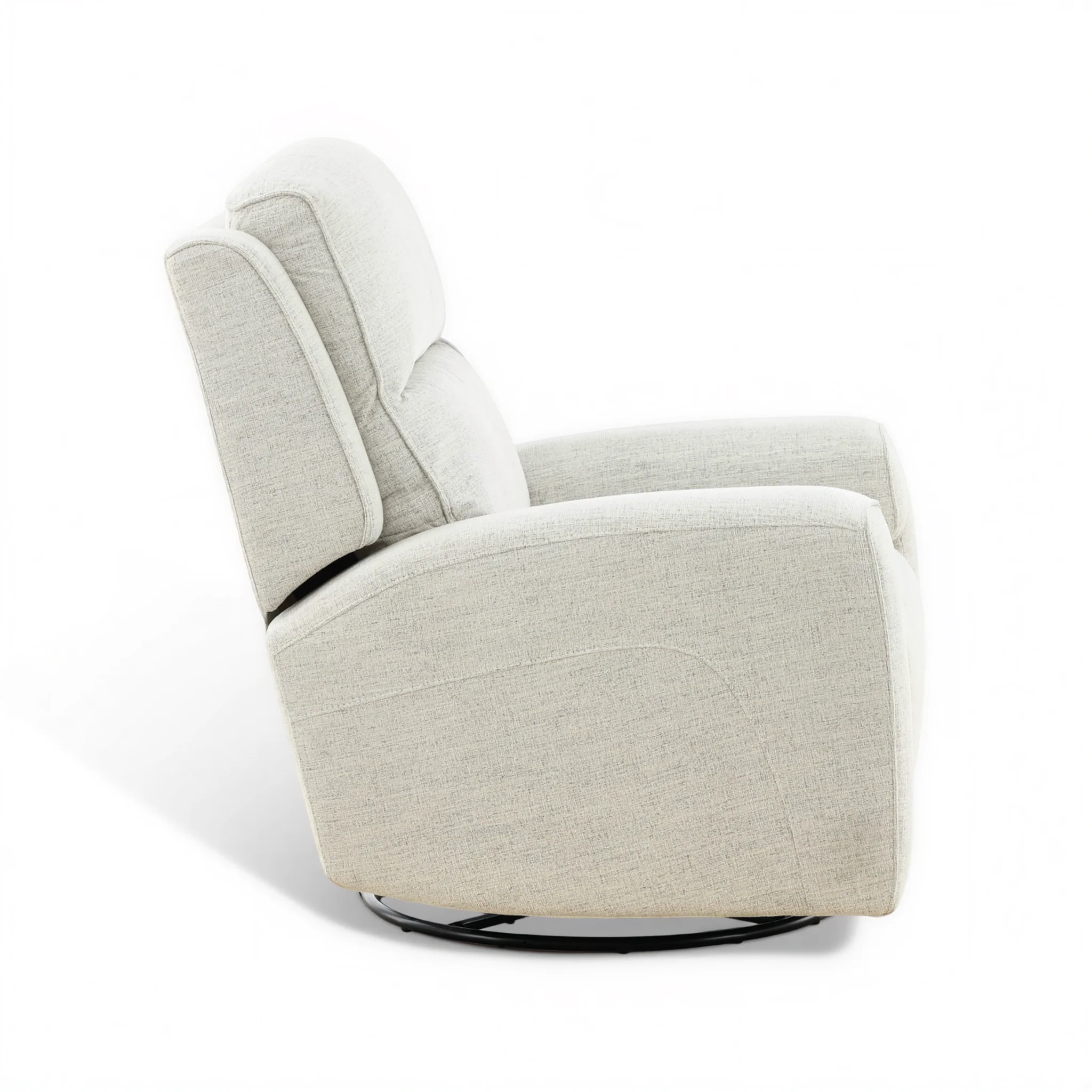 Flexsteel Power Swivel Glider Recliner with Power Headrest - Image 5