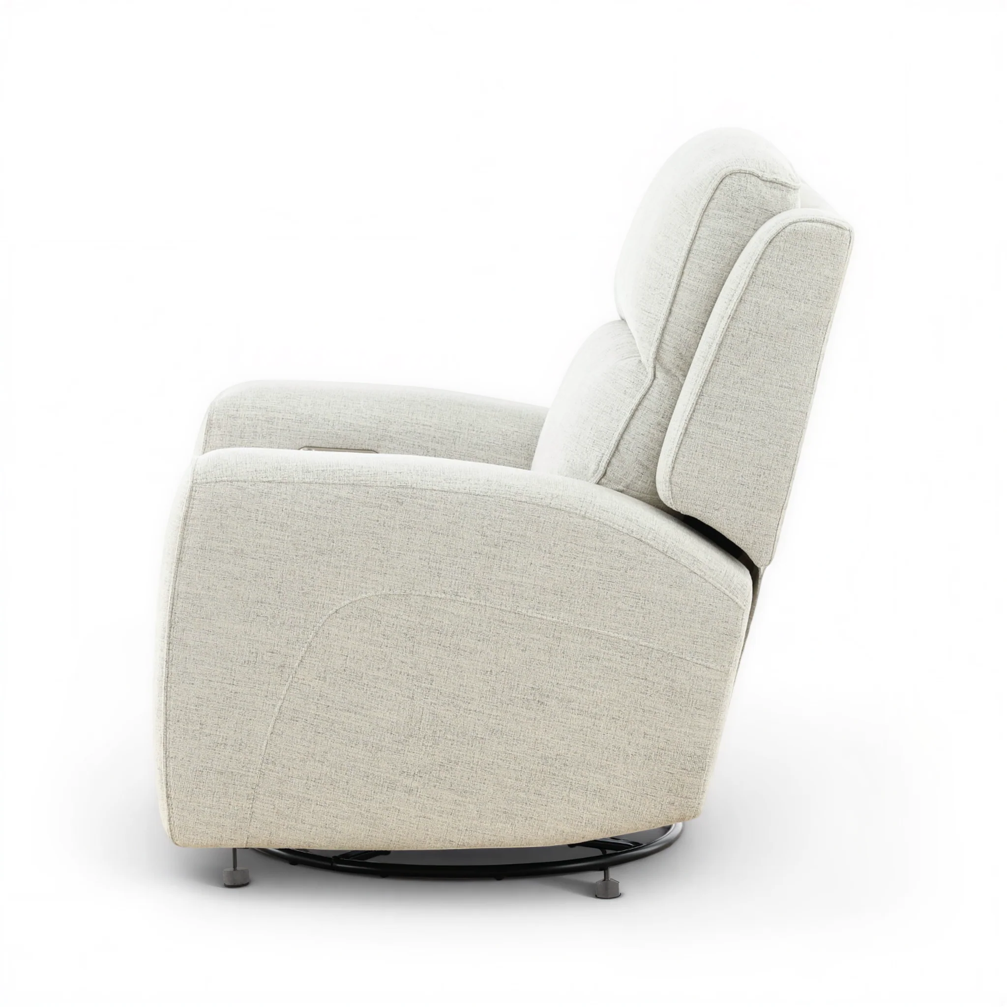 Flexsteel Power Swivel Glider Recliner with Power Headrest - Image 6