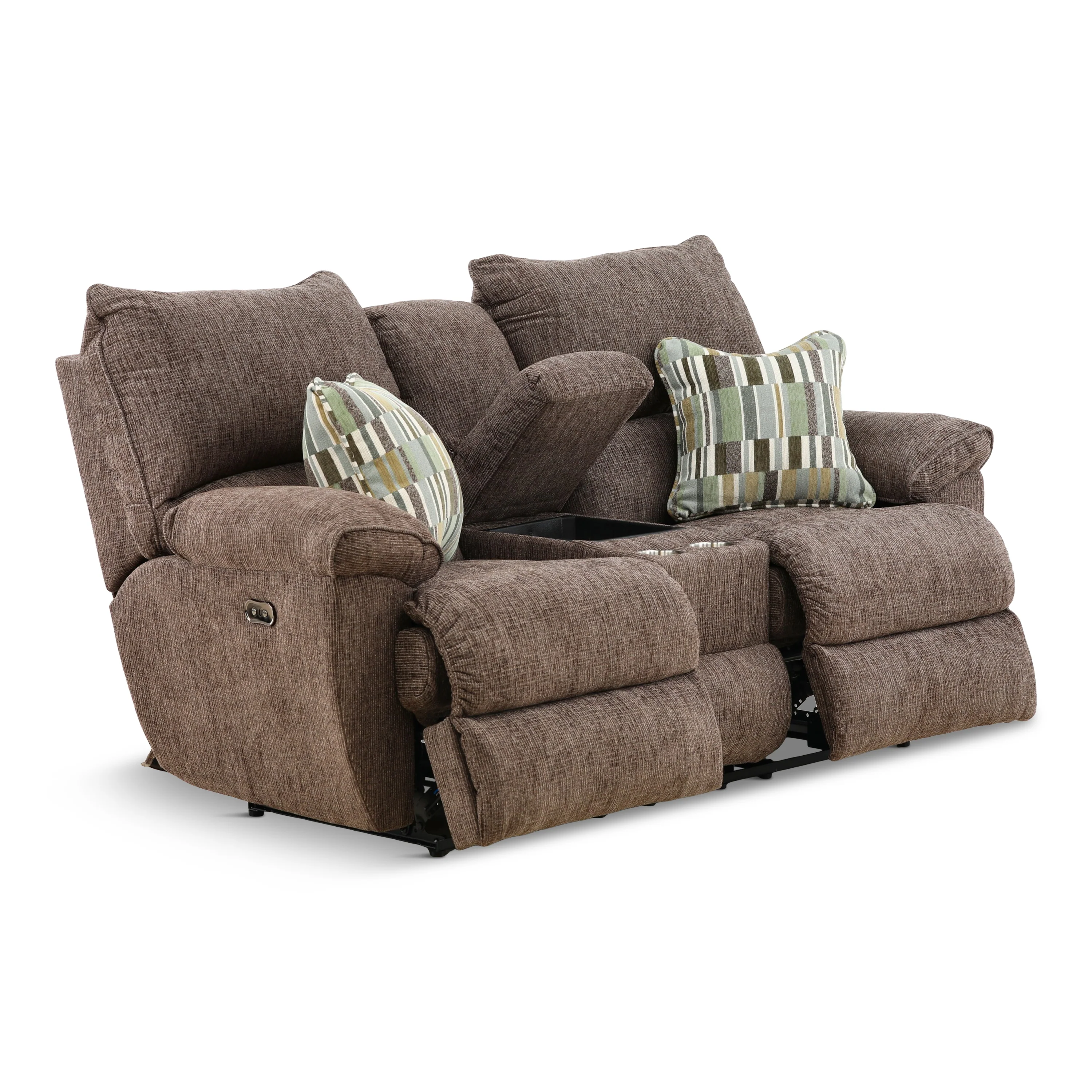 Preston Power Reclining Console Loveseat - Image 7