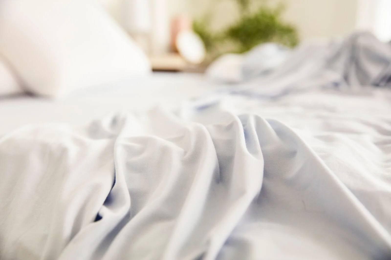 Purple White Soft Stretch Sheets - Image 3