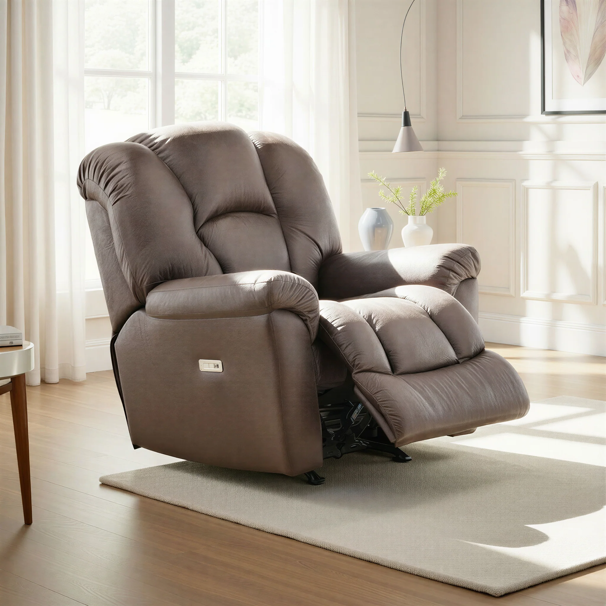 Jamie Power Rocker Recliner with Heat and Masage - Image 2