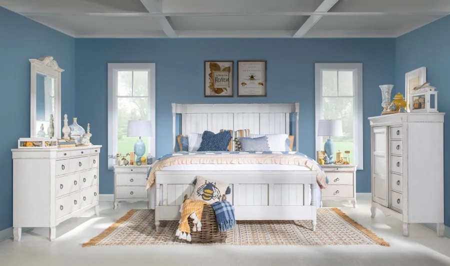 Vintage Market Queen Shelter Bed - Image 2