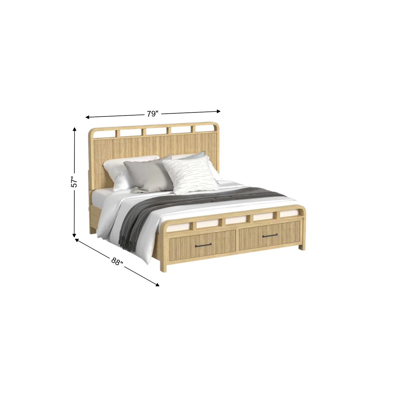 Caroline Storage Bed - Image 3