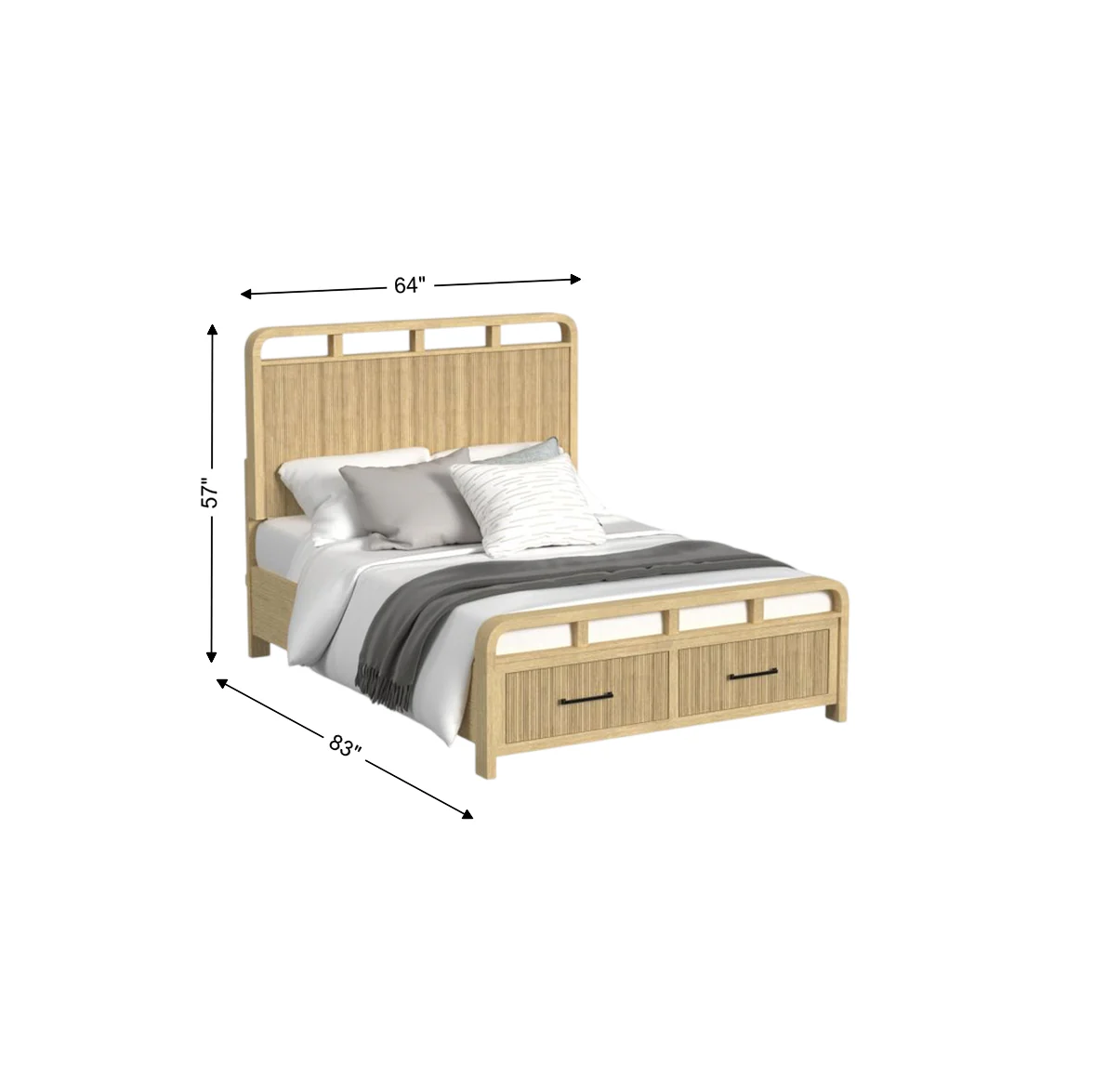 Caroline Storage Bed - Image 4