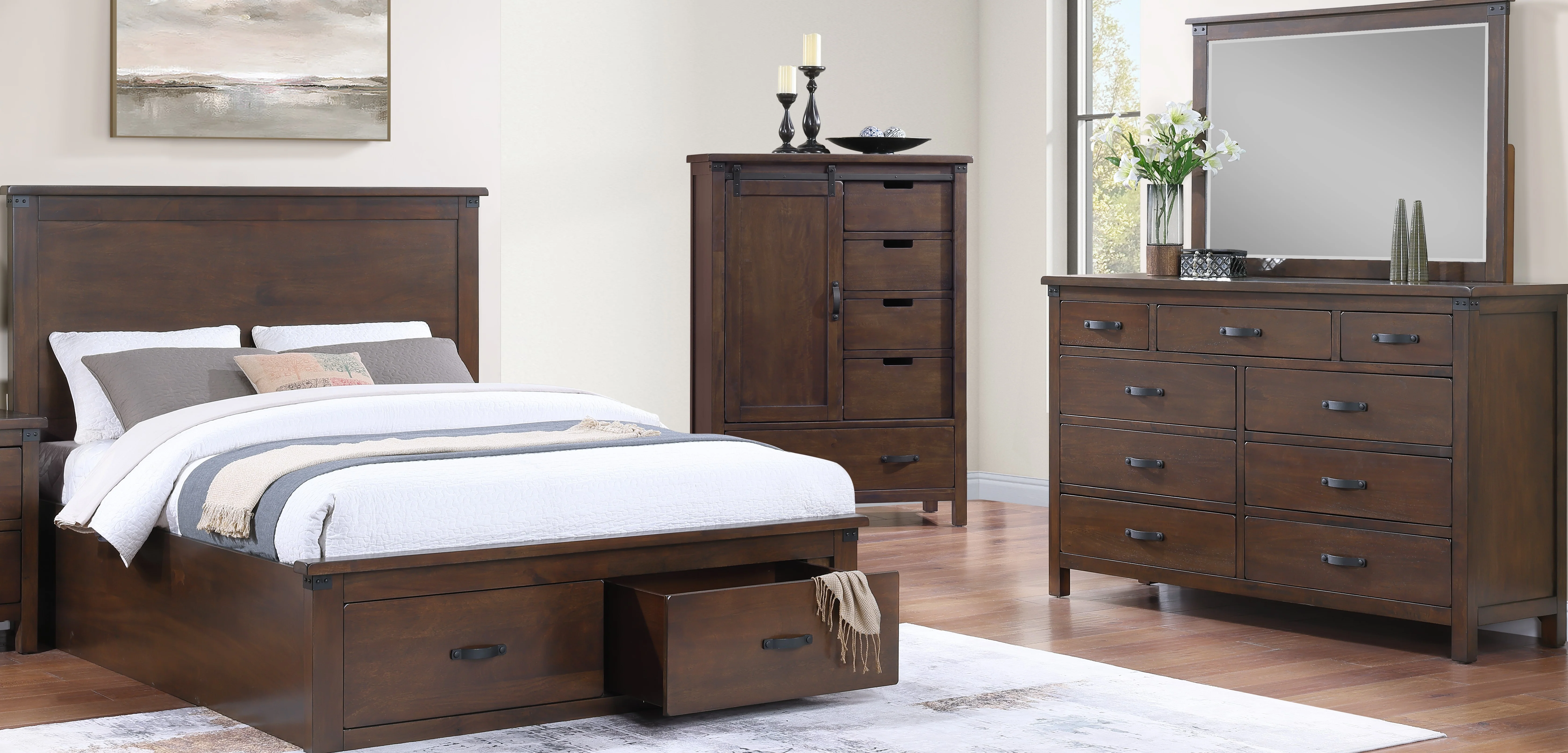 Holmes Edge Storage Bed - Image 9