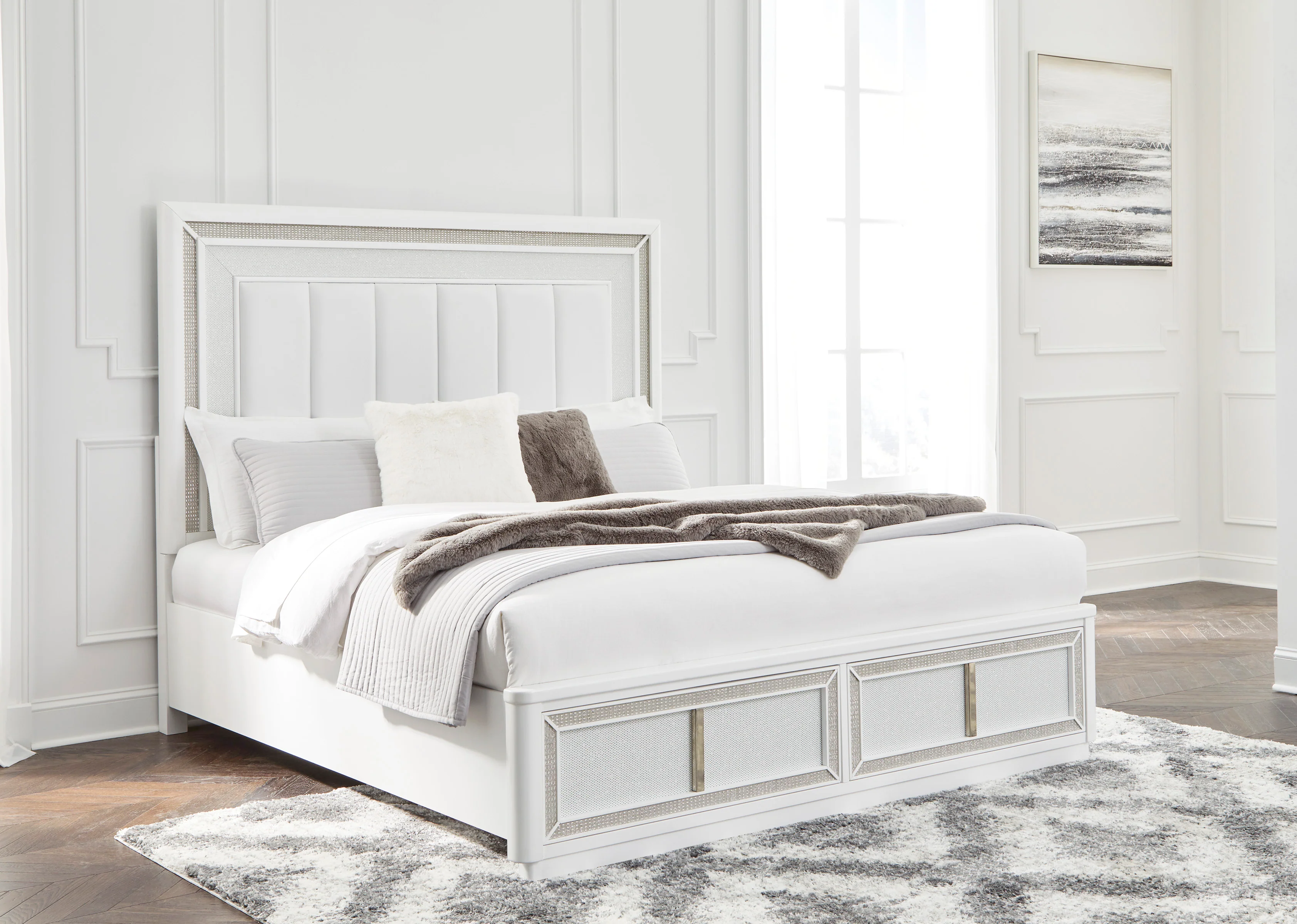 Chalanna Upholstered Storage Bed - Image 3