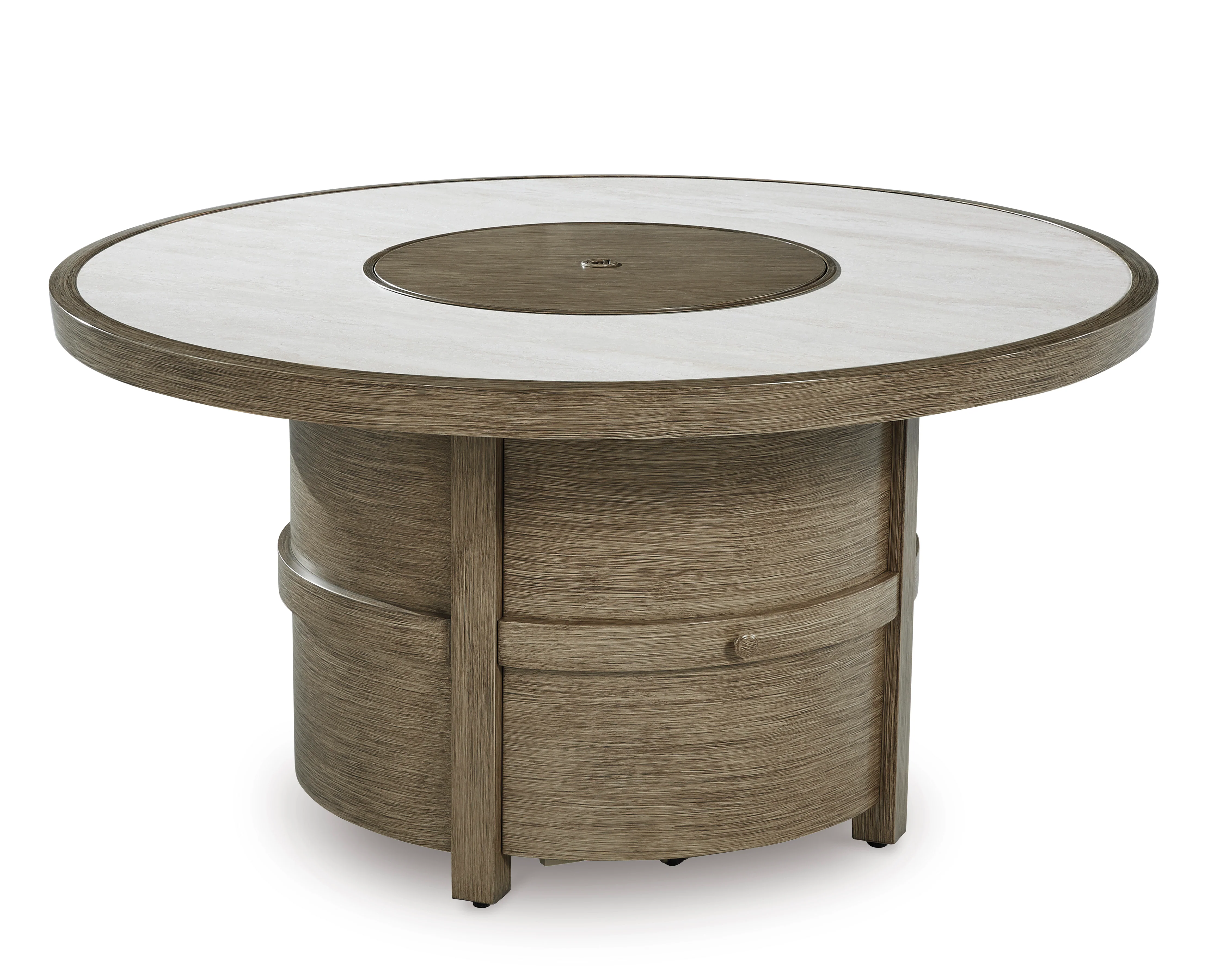 Rainier Ranch Outdoor Dining Fire Pit Table - Image 3