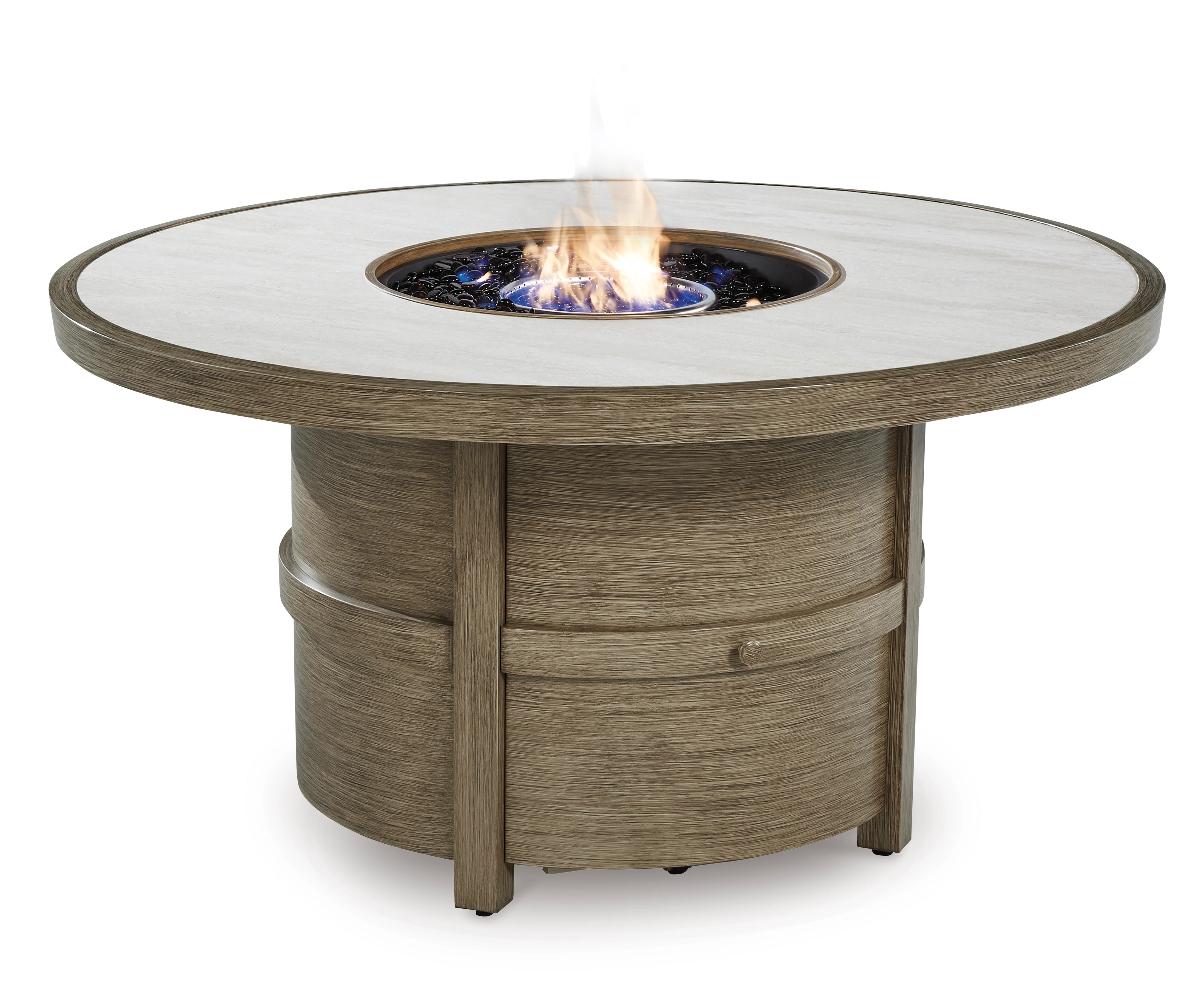 Rainier Ranch Outdoor Dining Fire Pit Table - Image 4