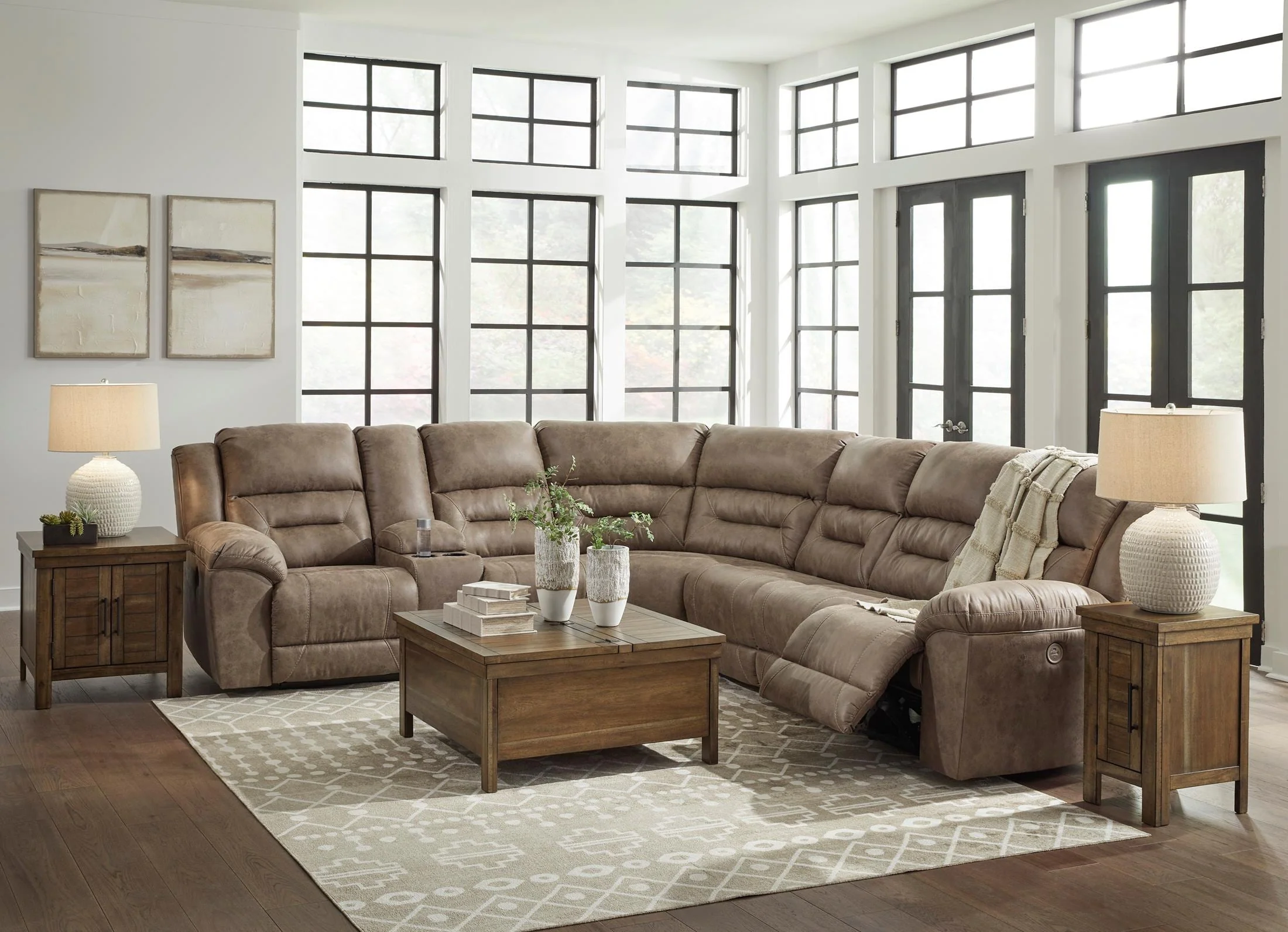 Ravenel 4-Piece Power Reclining Sectional - Image 2