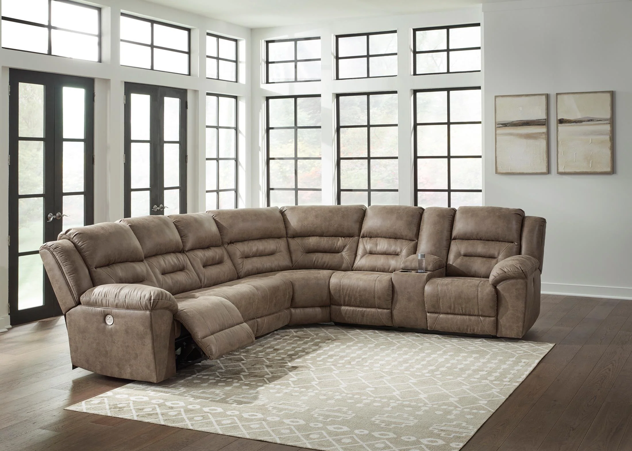 Ravenel 4-Piece Power Reclining Sectional - Image 8