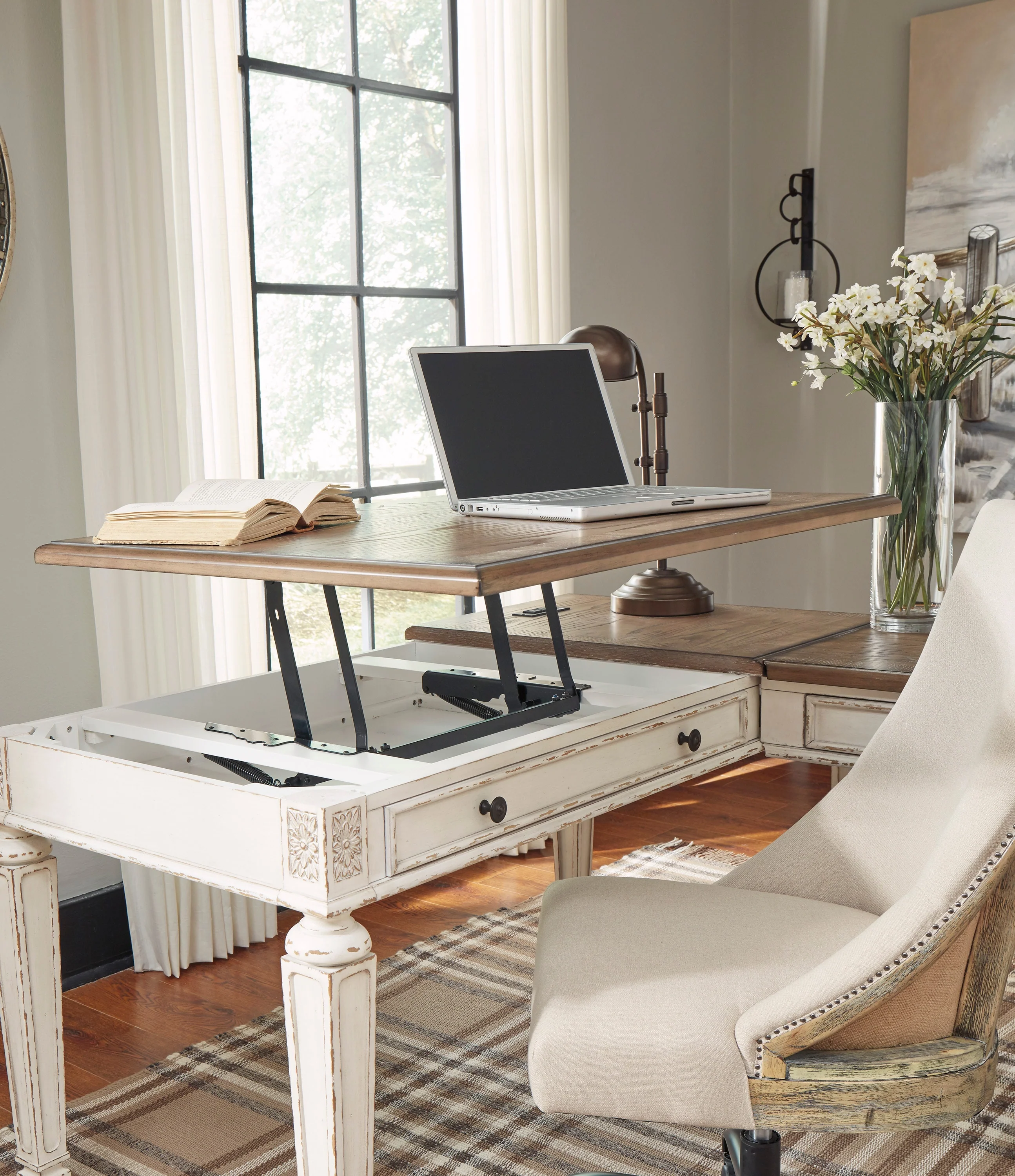 Realyn Home Office Lift Top Desk - Image 4