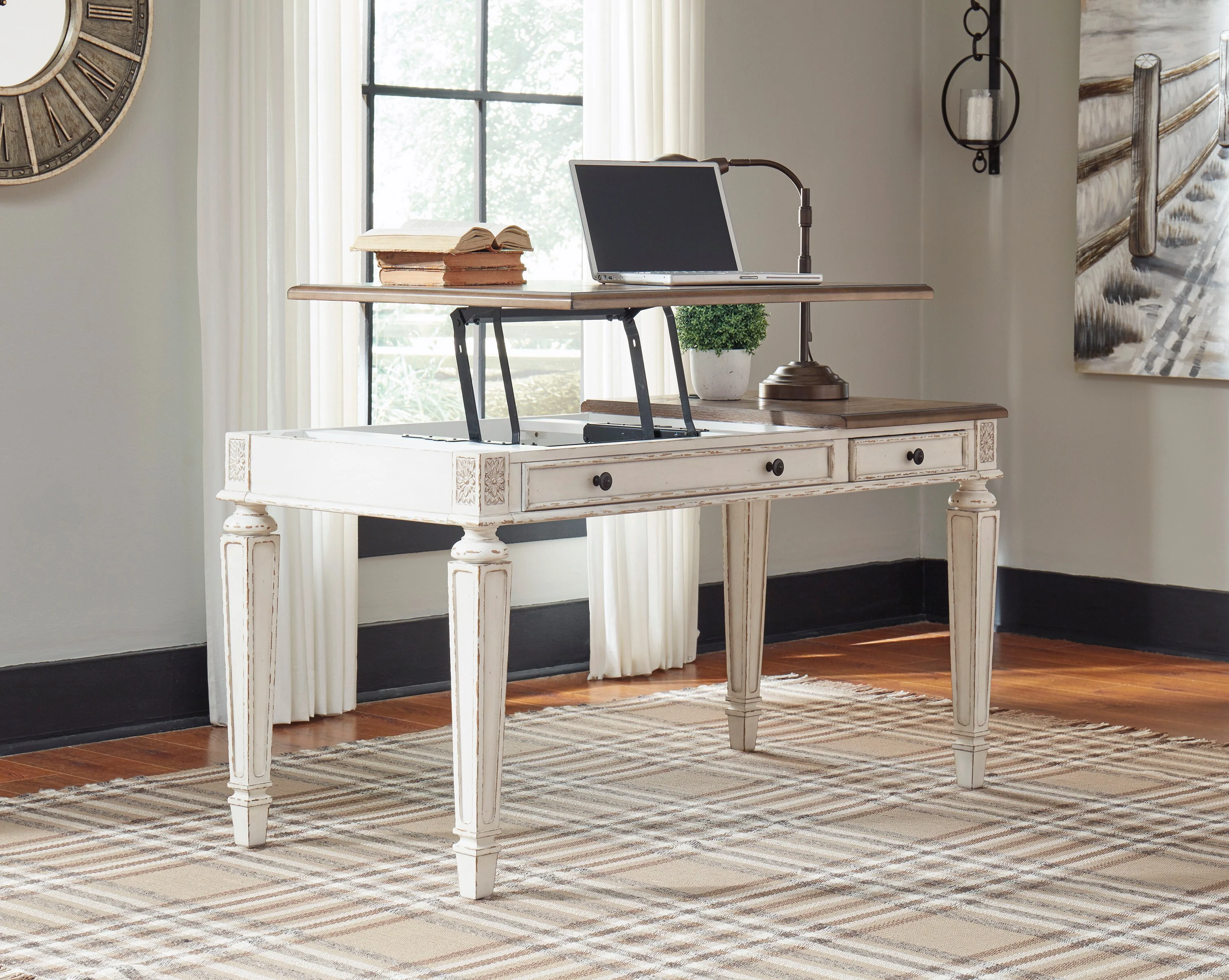 Realyn Home Office Lift Top Desk - Image 6