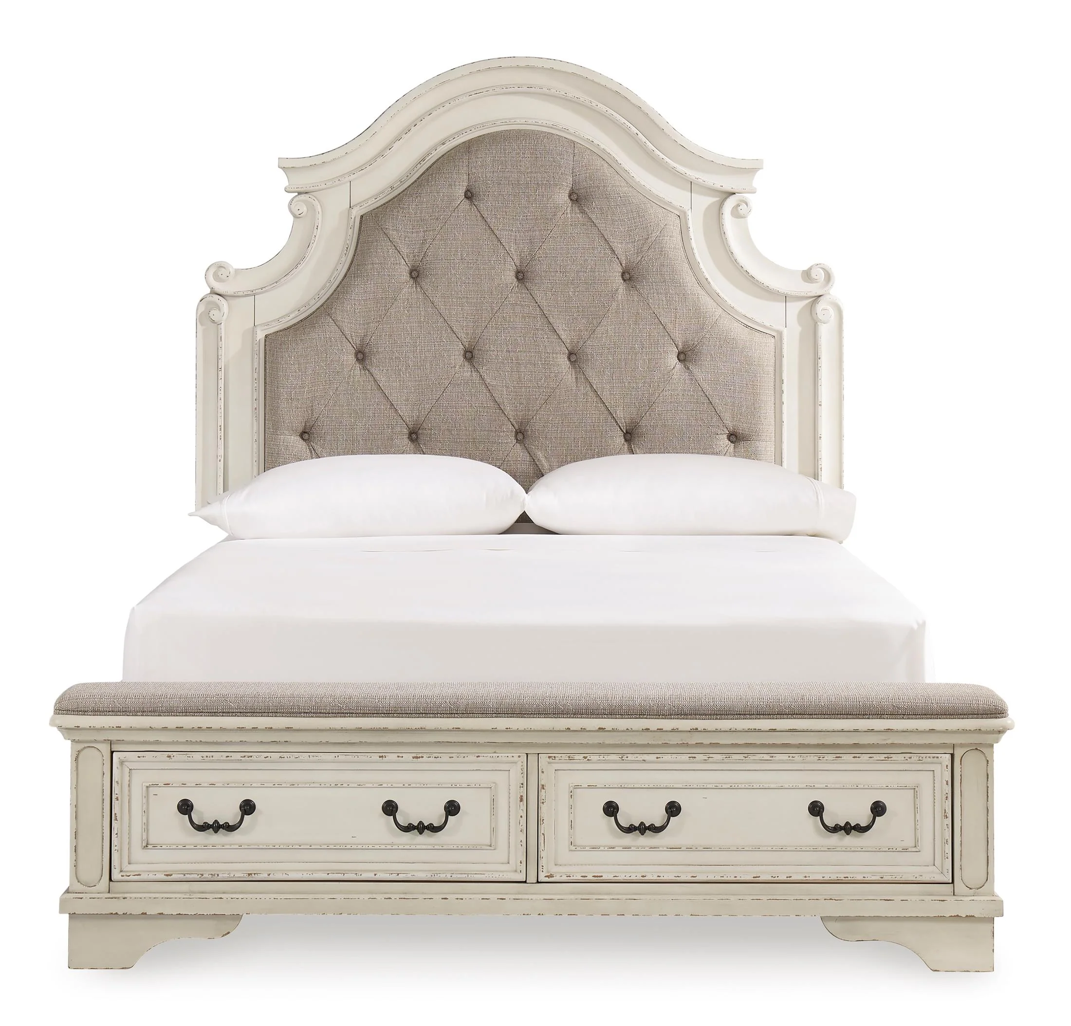Realyn Upholstered Panel Storage Bed - Image 3