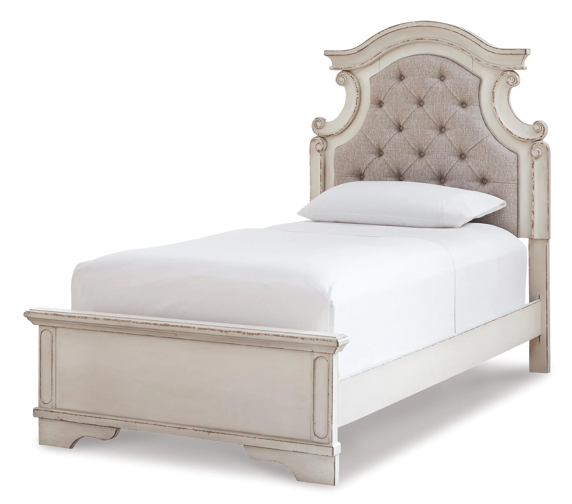 Realyn Upholstered Panel Bed