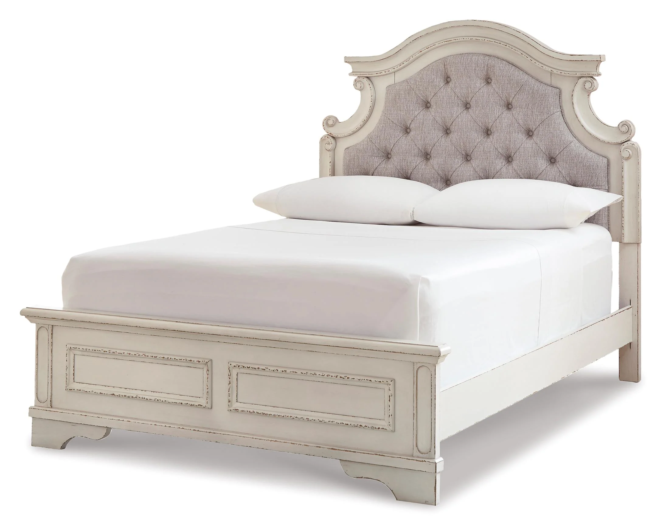 Realyn Upholstered Panel Bed - Image 3