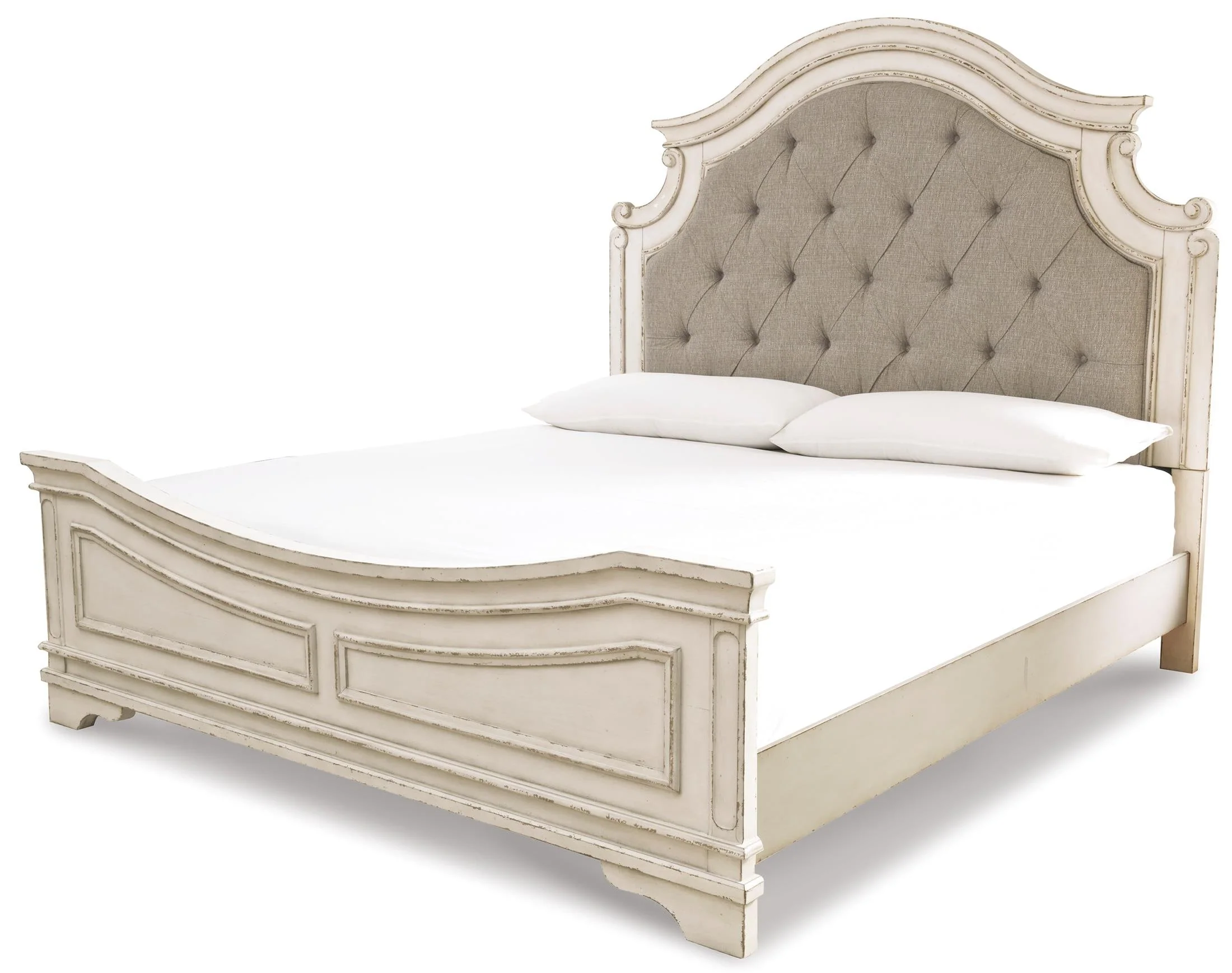 Realyn Upholstered Panel Bed - Image 8