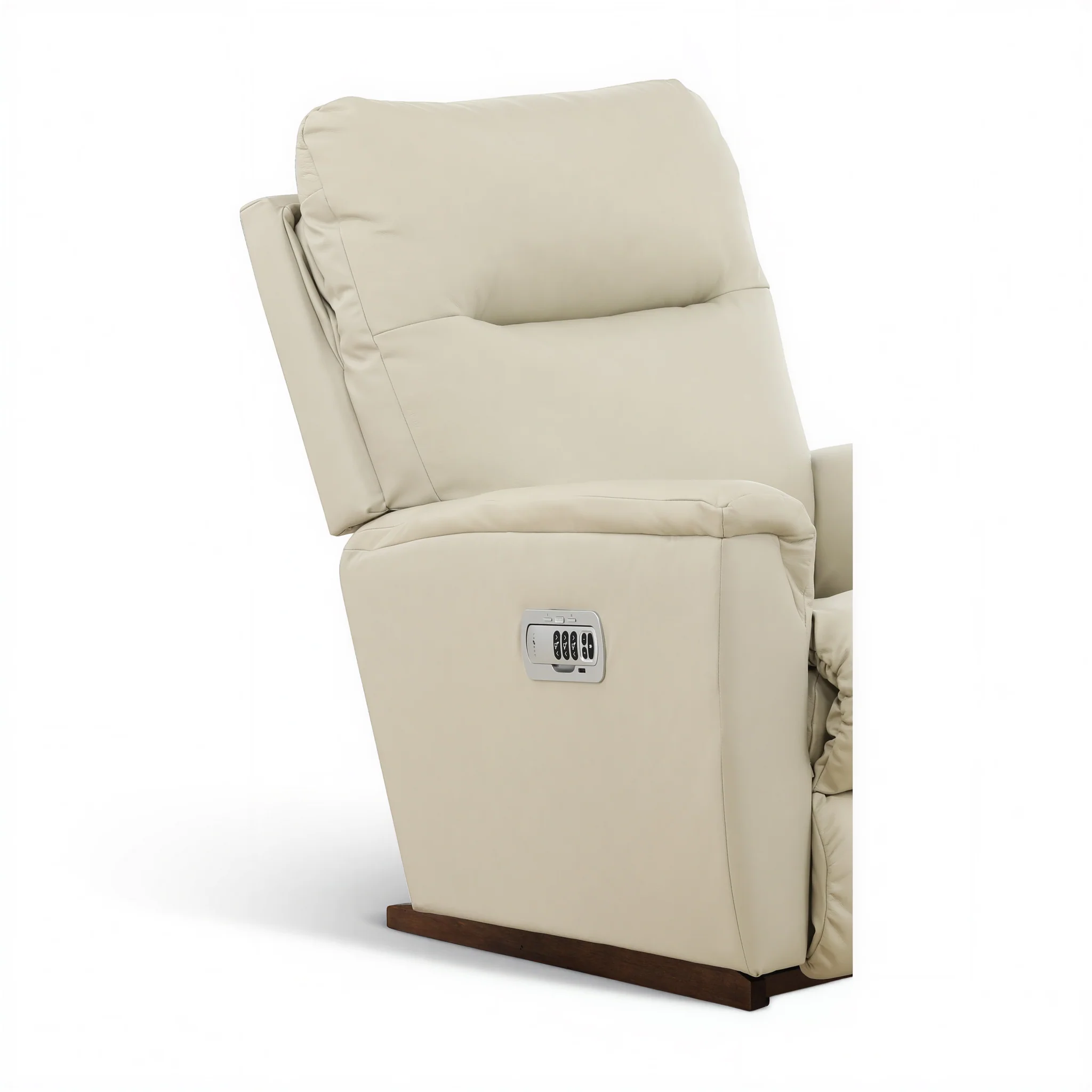 La-Z-Boy Norton Leather Power Rocker Recliner - Image 11