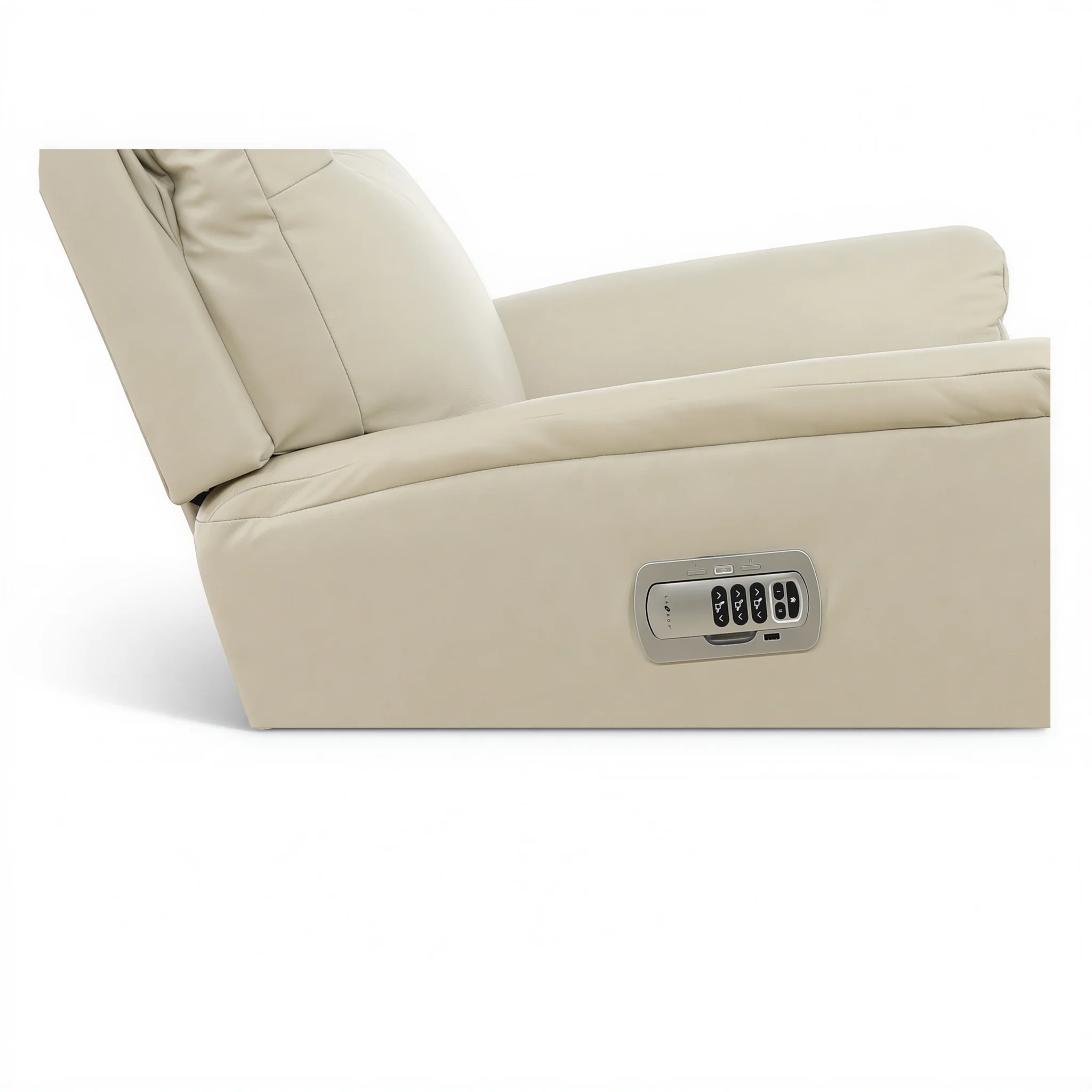La-Z-Boy Norton Leather Power Rocker Recliner - Image 13