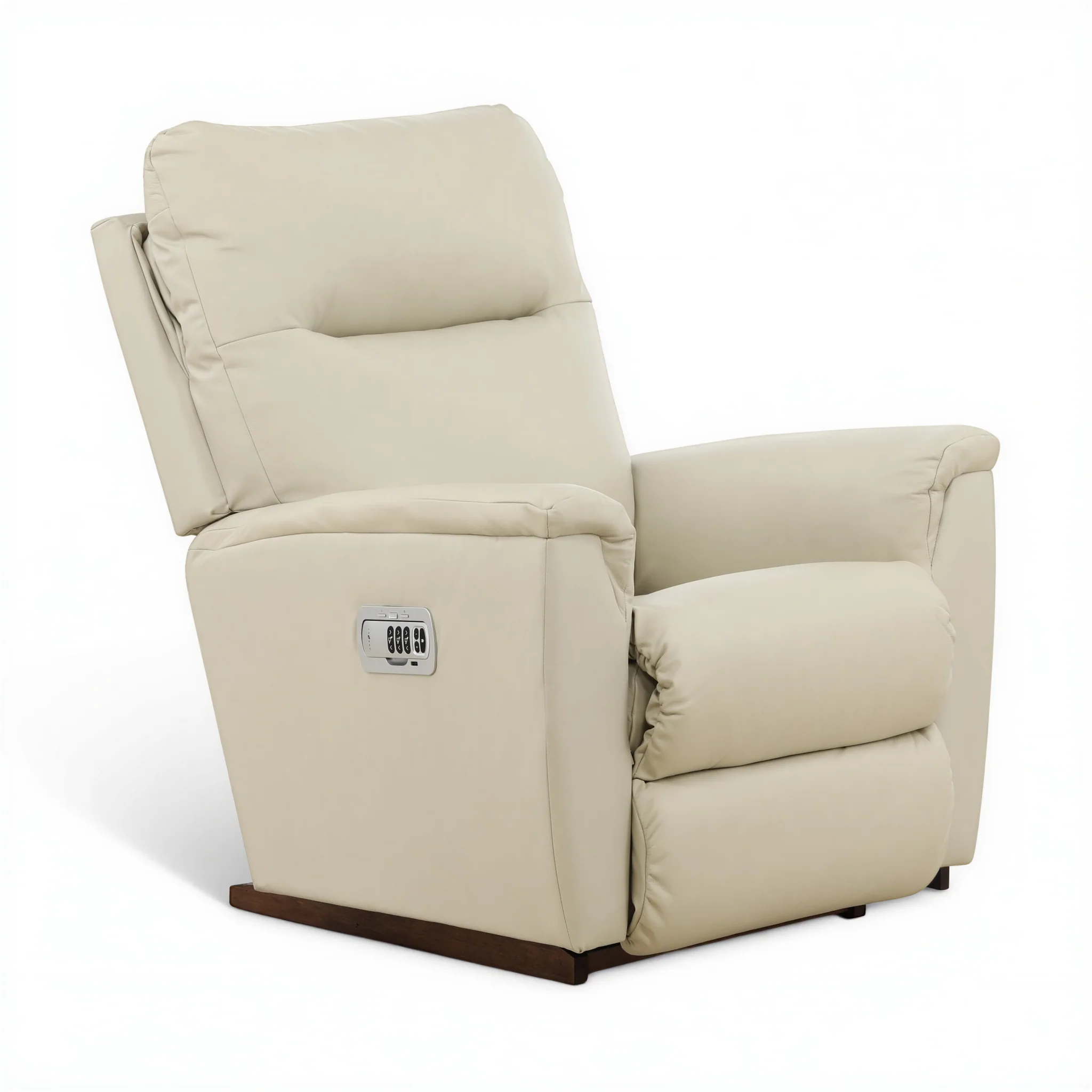 La-Z-Boy Norton Leather Power Rocker Recliner - Image 3