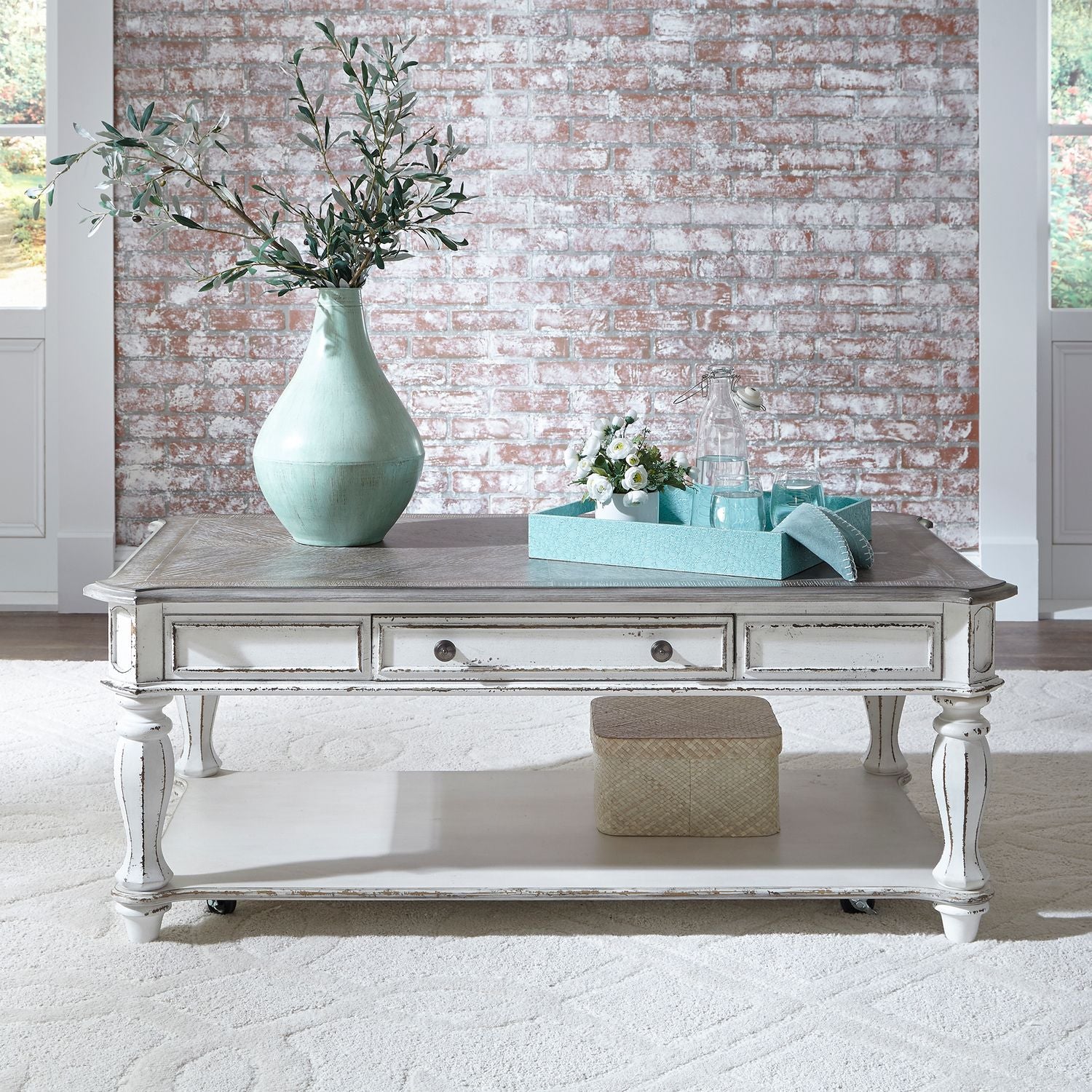 Della Rectangular Cofee Table - Image 3