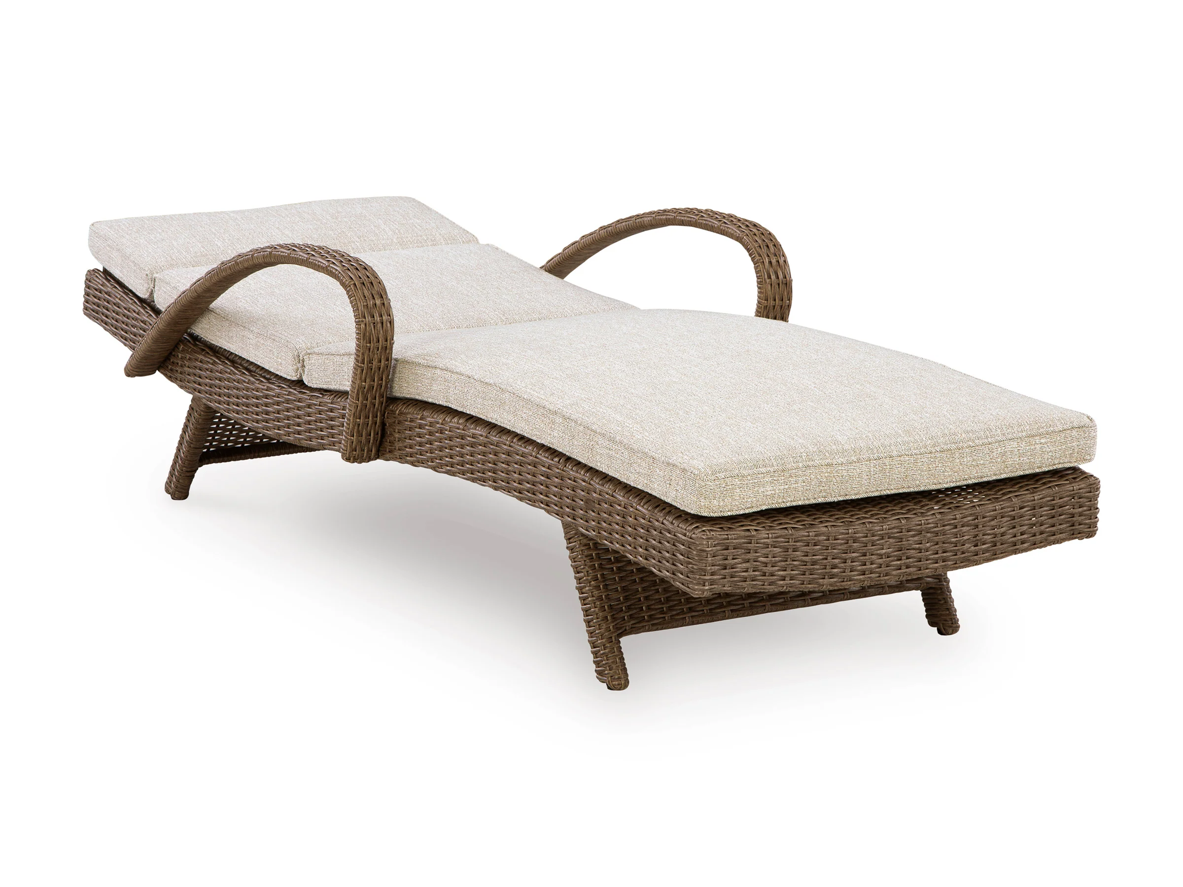 Revare Beach Chaise Lounge with Cushion - Image 3