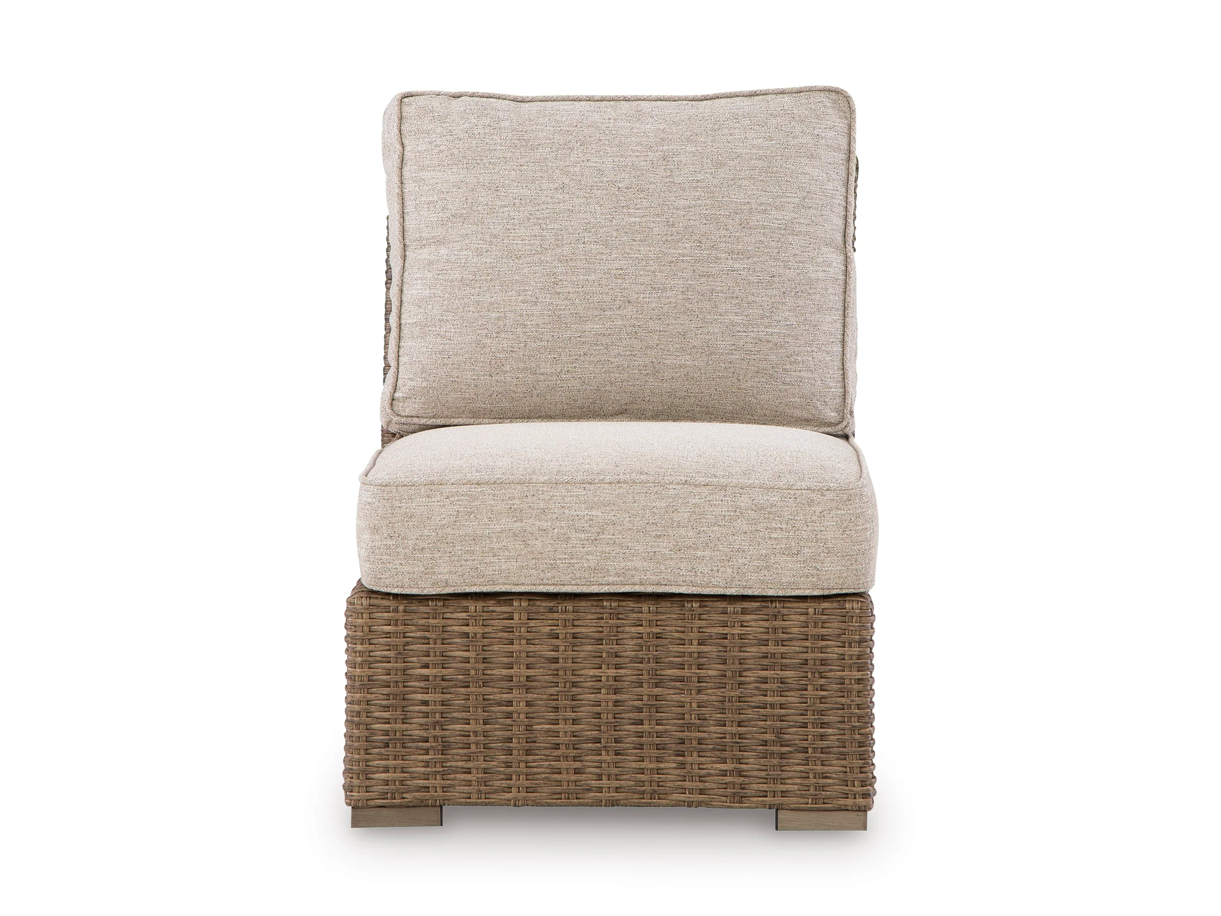 Ashley Revare Beach Outdoor Patio Armless Chair w/Cushion
