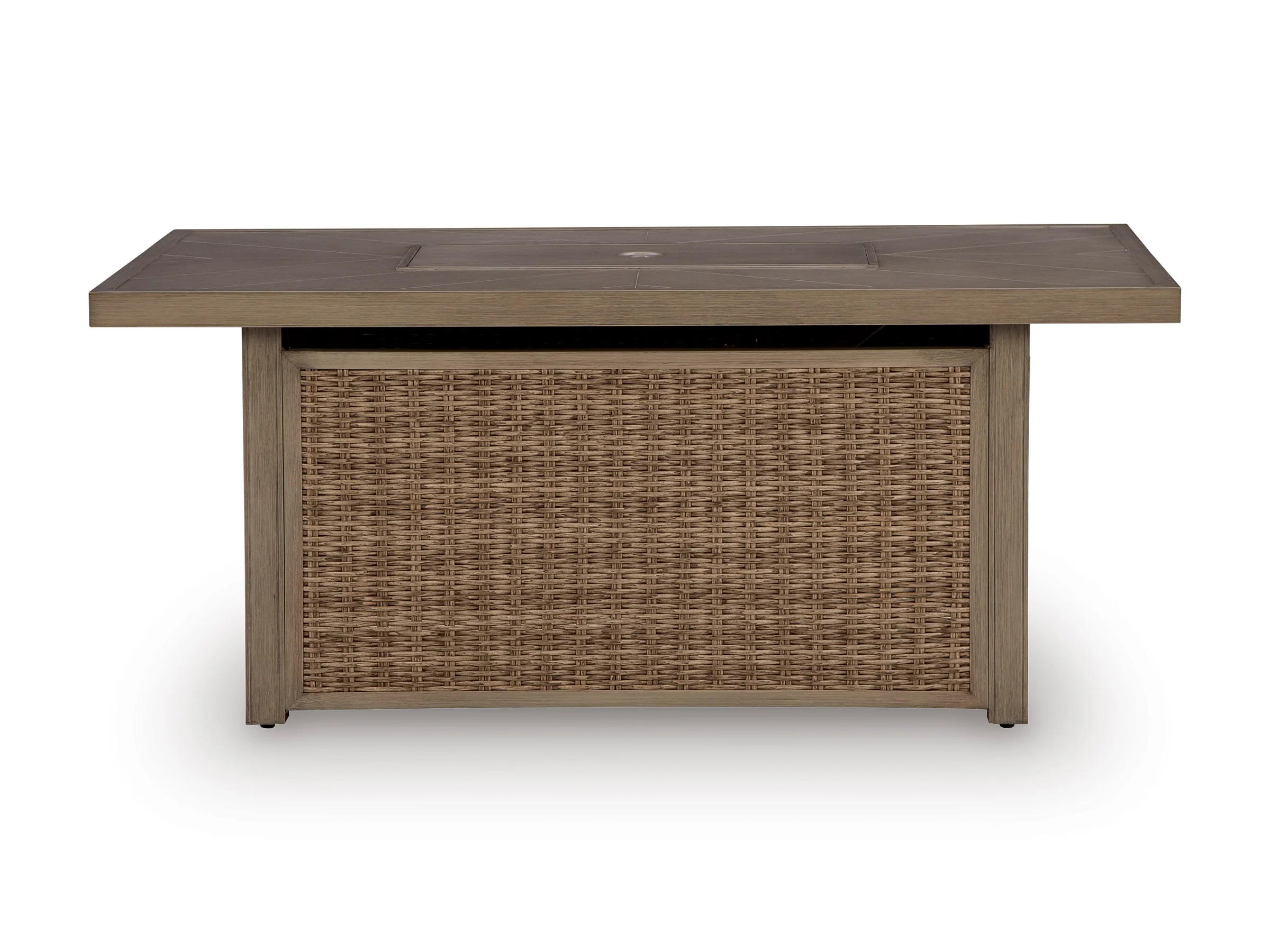 Revare Beach Rectangular Fire Pit Table - Image 3