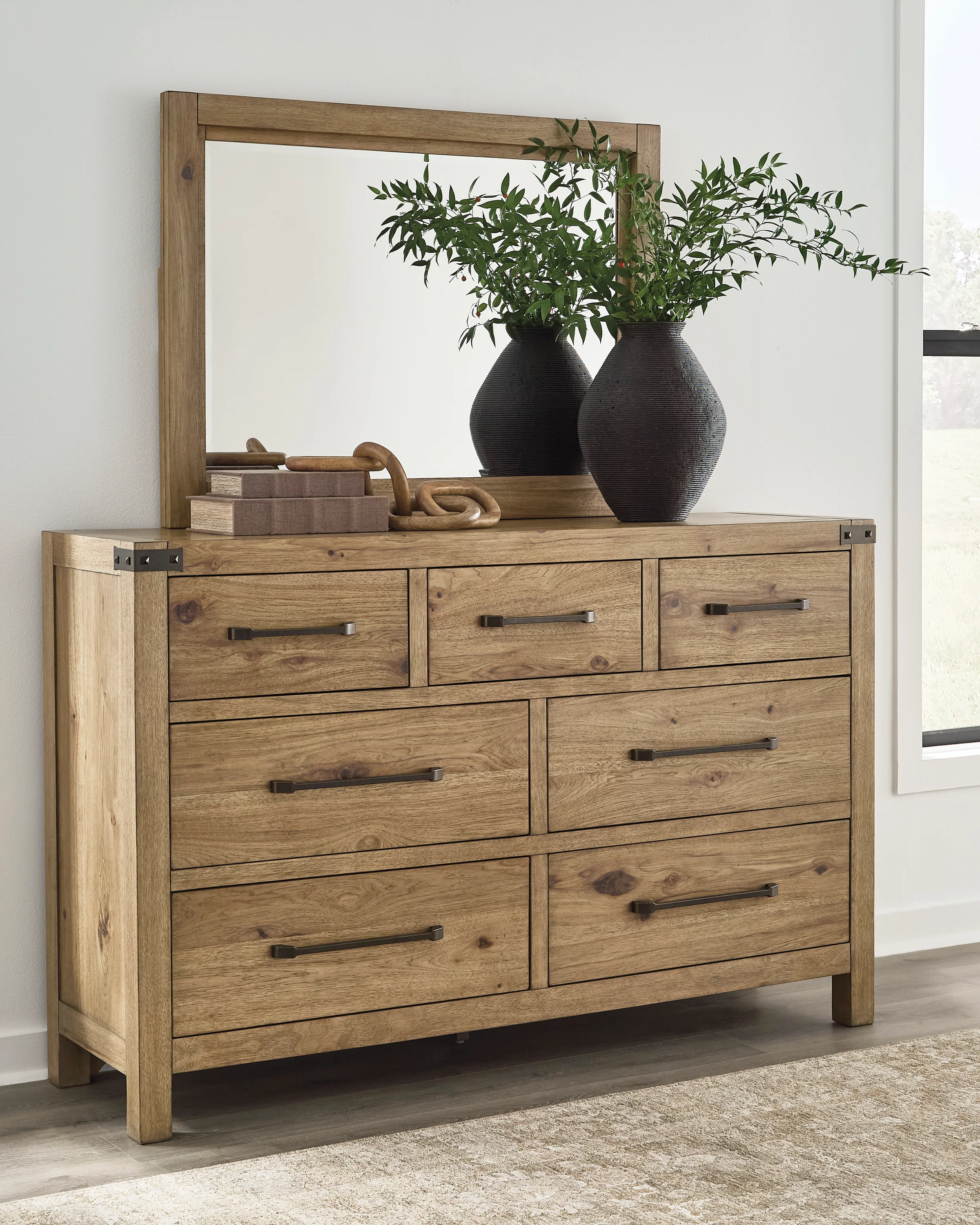 Ridgester Dresser and Mirror - Image 2