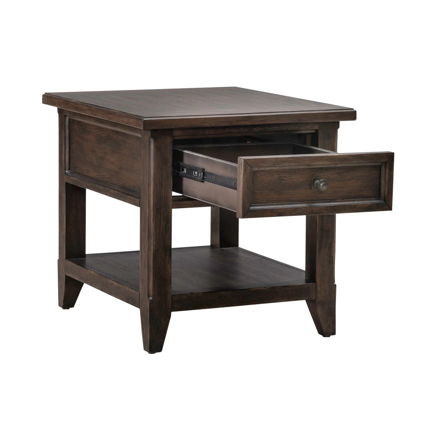 Riven Rectangular End Table - Image 4
