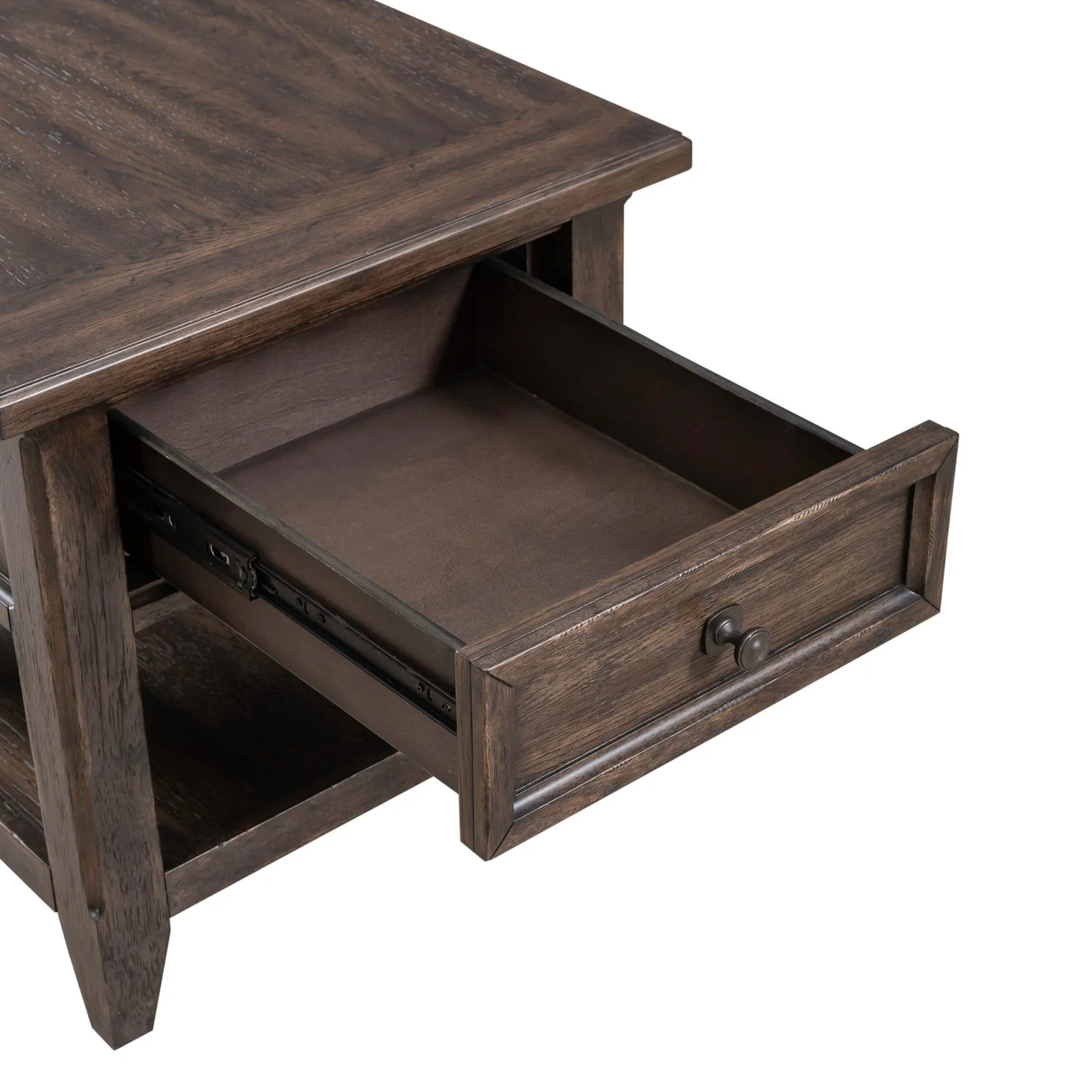 Riven Rectangular End Table - Image 7