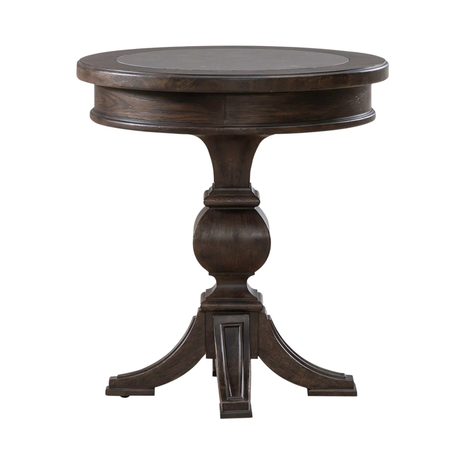 Riven Round Chairside Table - Image 3