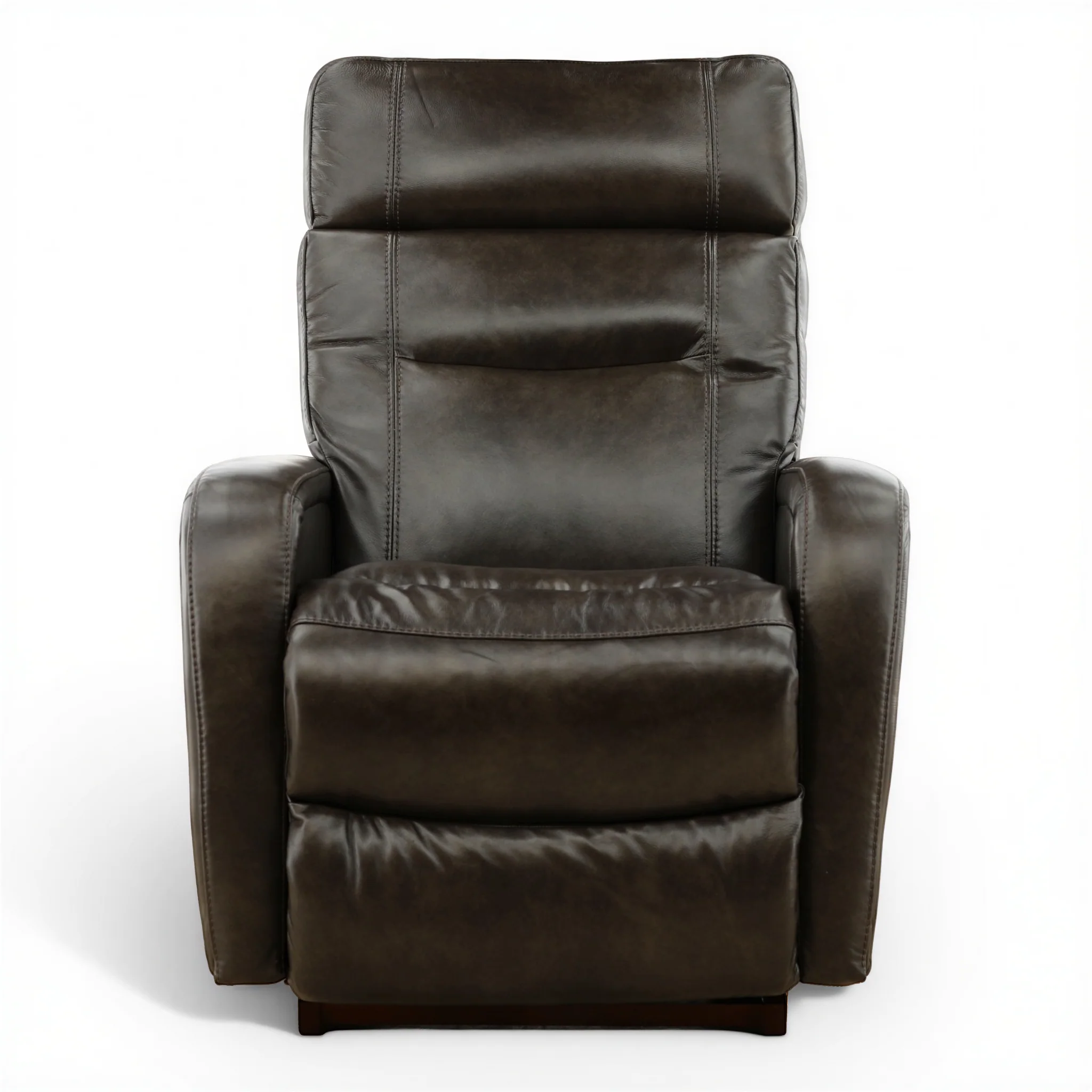 La-Z-Boy Baron Leather Power Rocker Recliner with Power Headrest and Lumbar