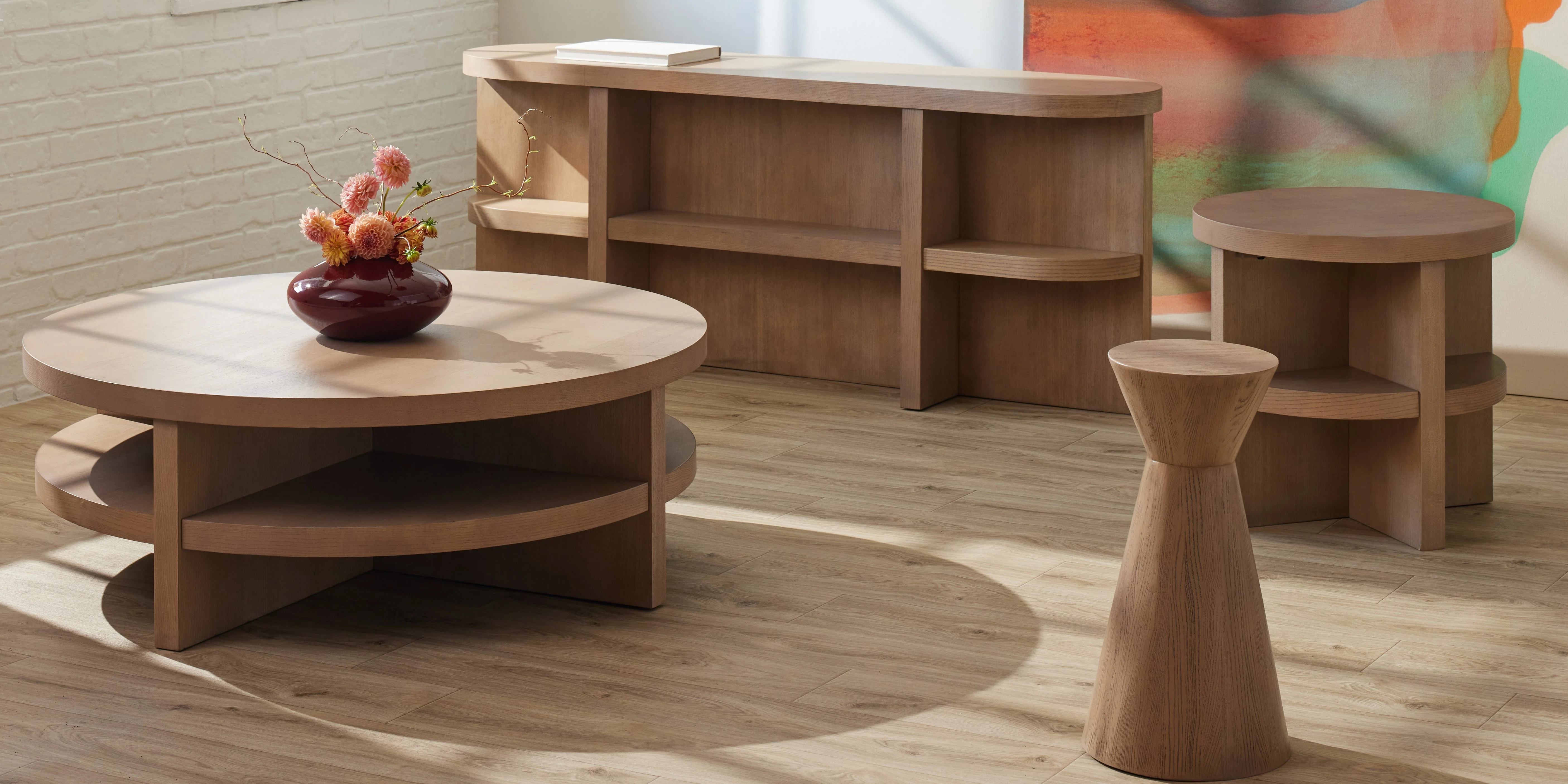 Bria Round Accent Table - Image 2