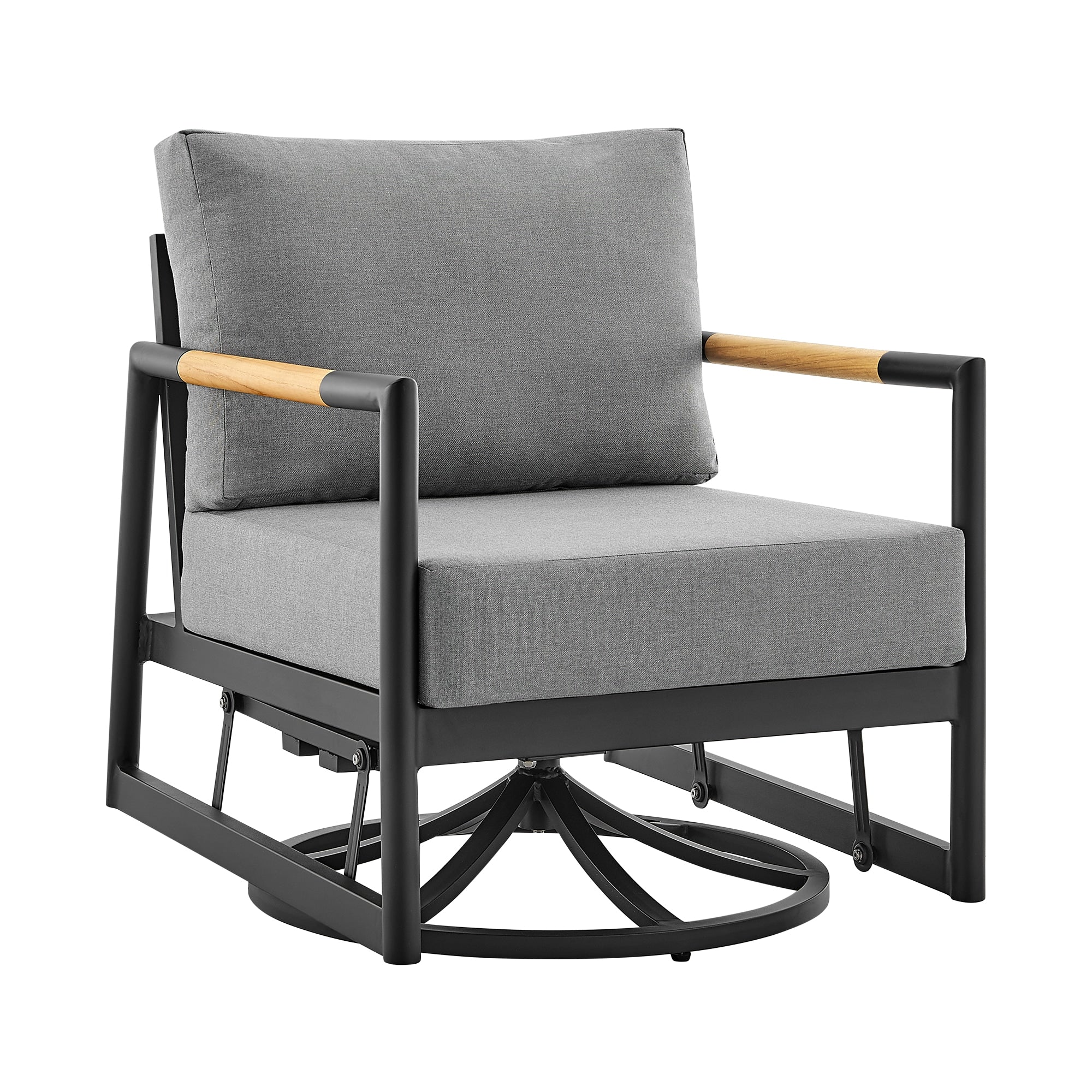 Royal Outdoor Patio Swivel Glider Lounge Chair - Image 2