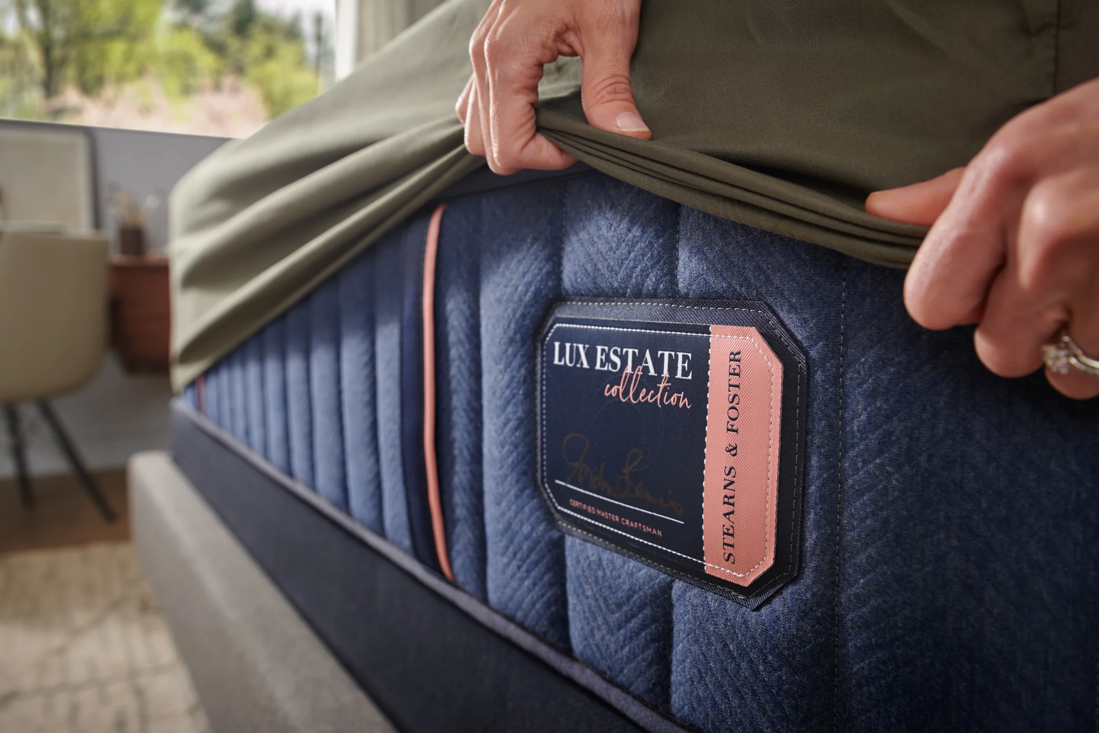 Stearns & Foster Lux Estate Firm Pillow Top Mattress - Image 6