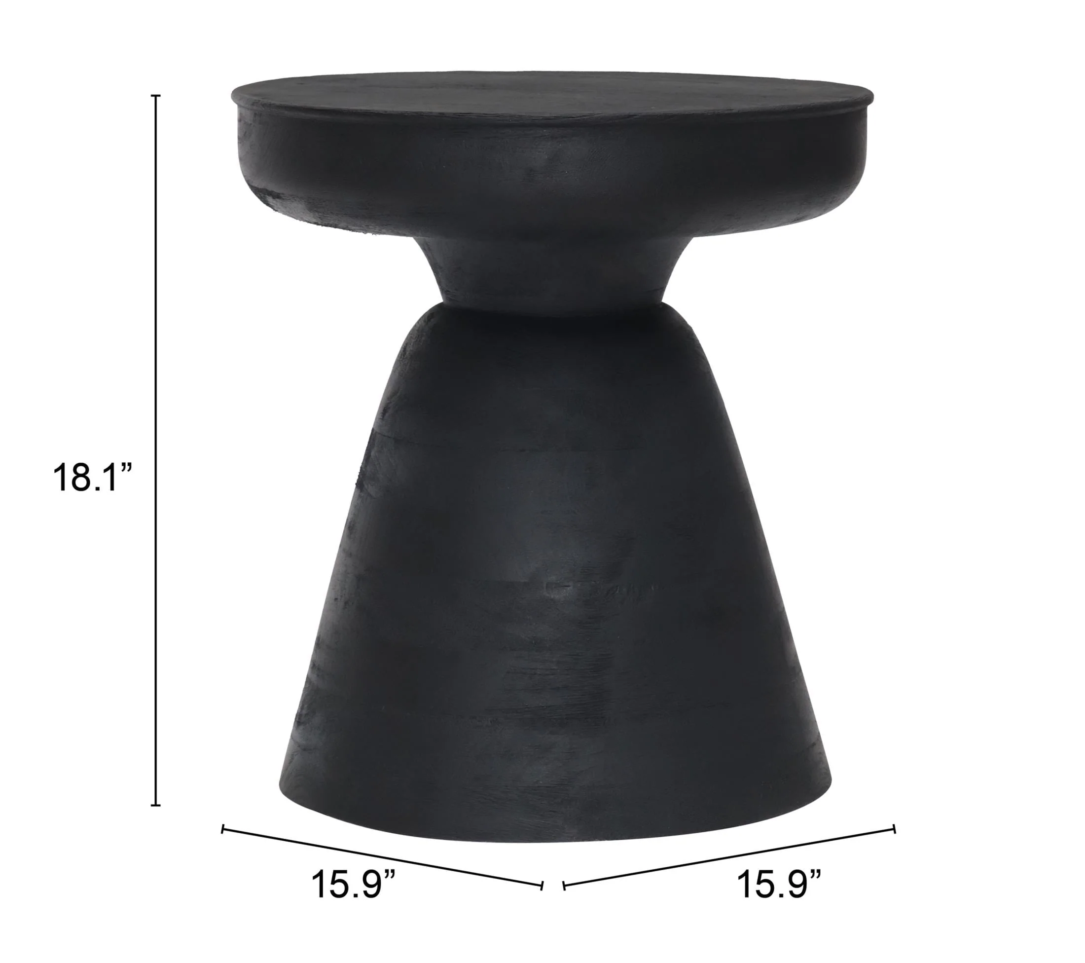 Sage Side Table Black - Image 3