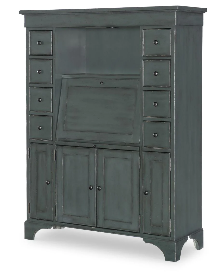 Vintage Market Secretary Cabinet