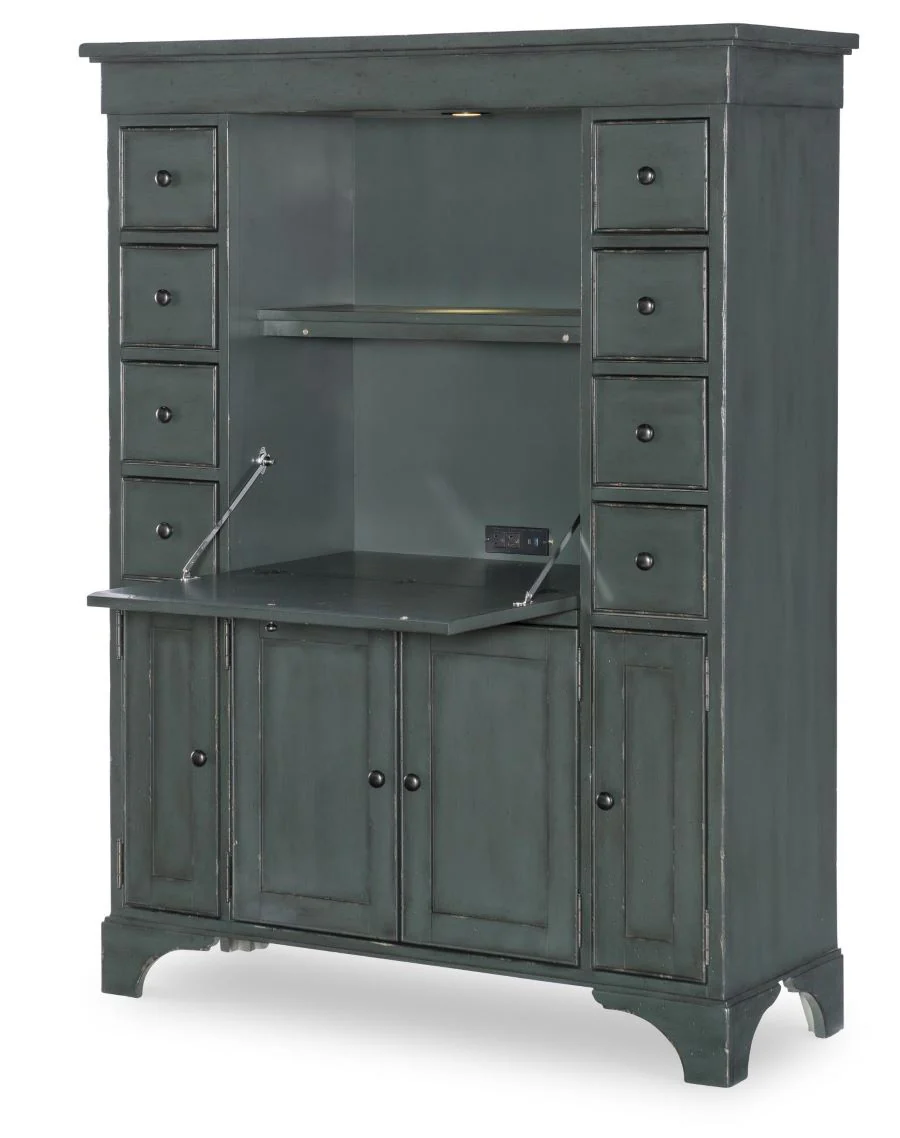 Vintage Market Secretary Cabinet - Image 2