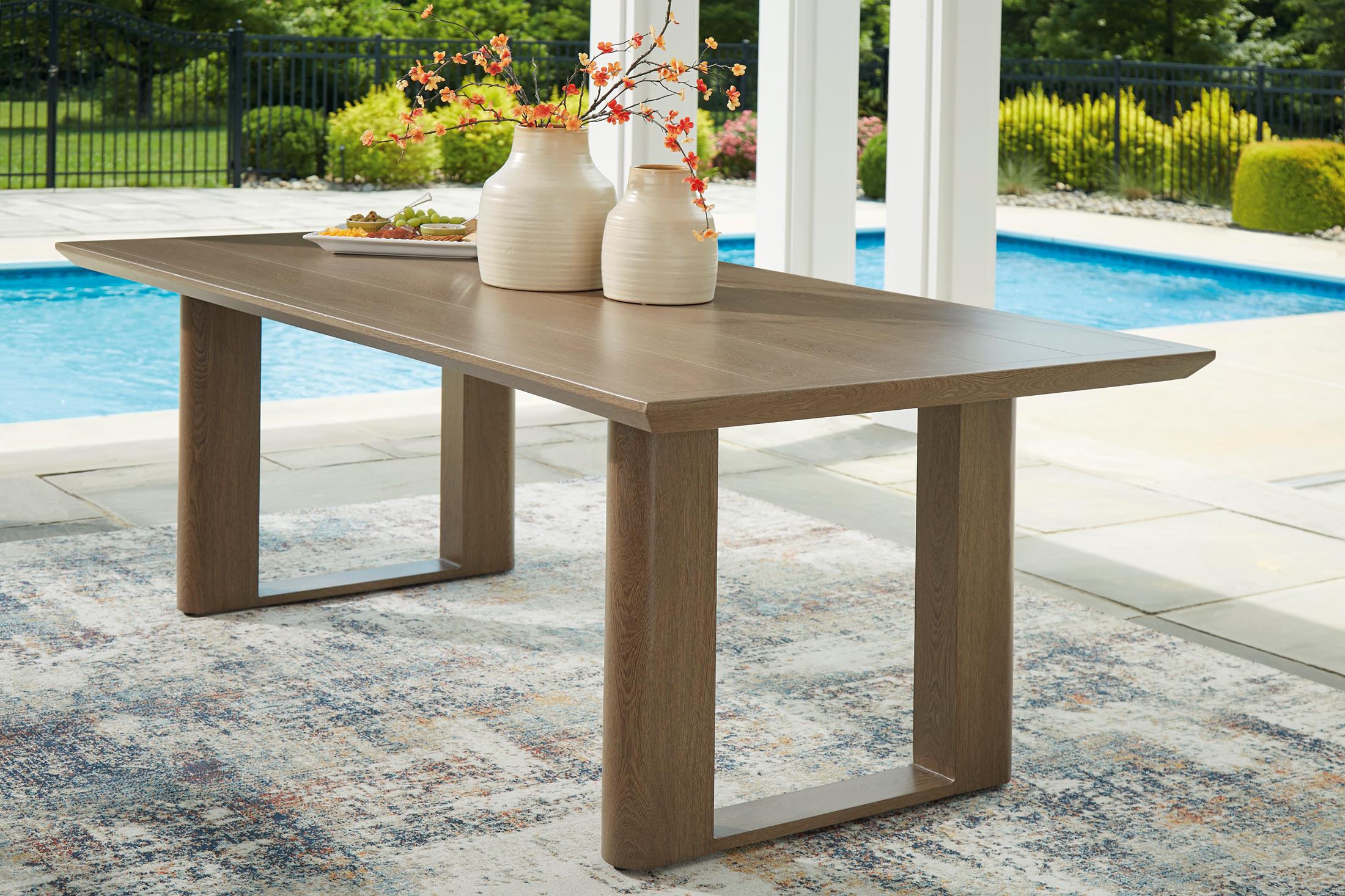 Ashley Serene Bay Outdoor Patio Dining Table - Image 4