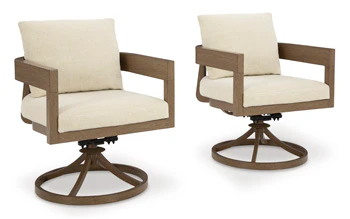 Ashley Serene Bay Outdoor Patio Swivel Dining Chair