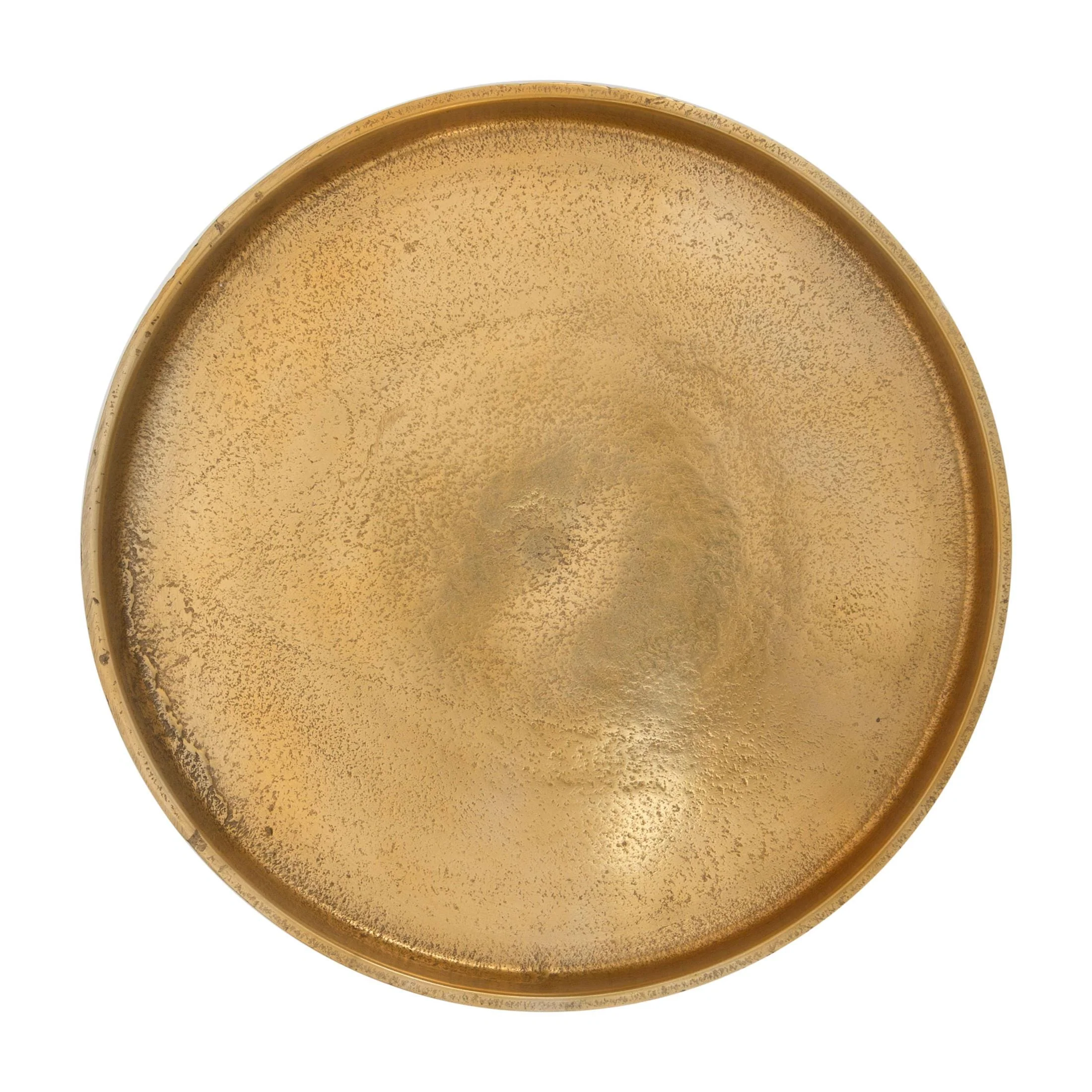 Set of 2 Como Accent Tables Antique Gold - Image 11