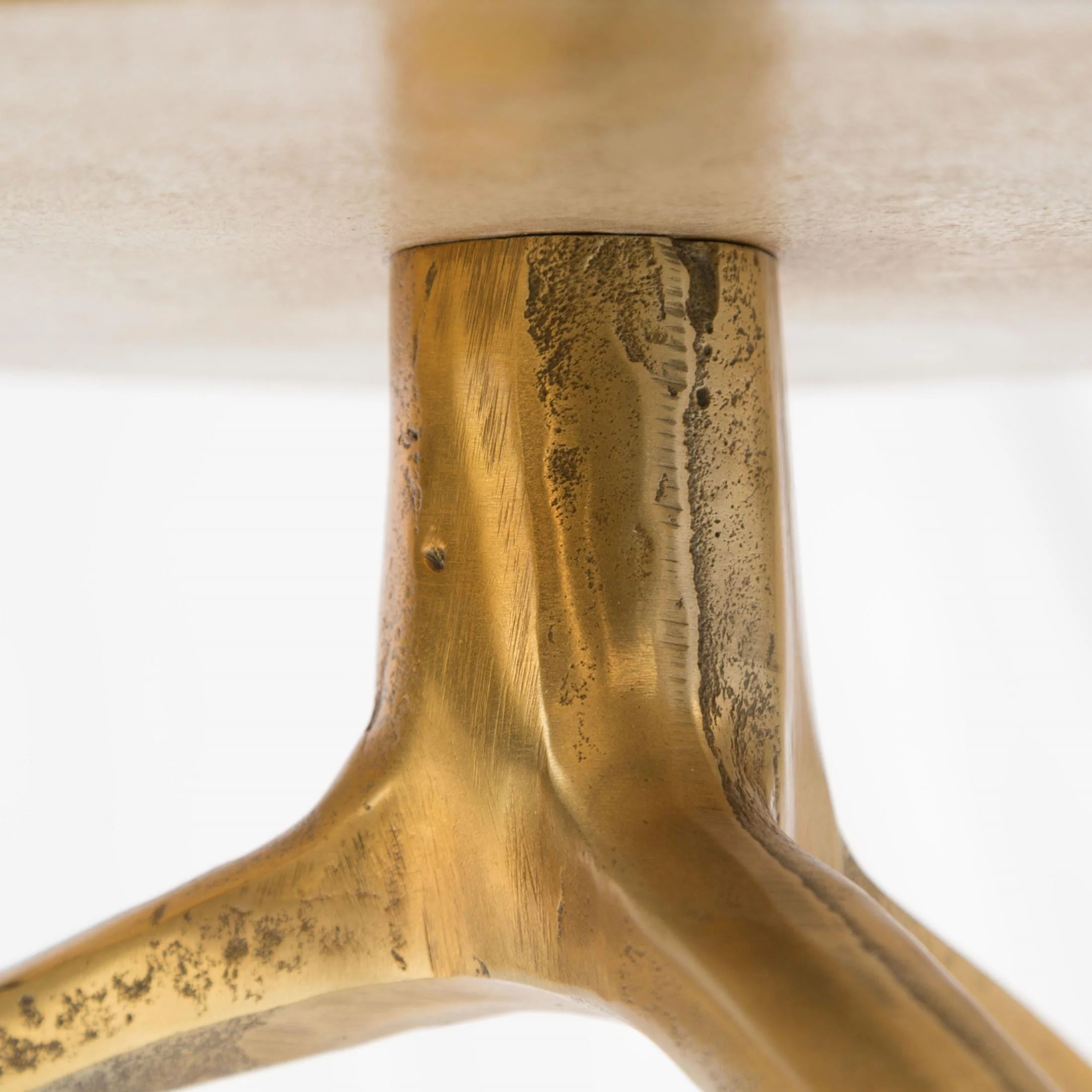 Set of 2 Como Accent Tables Antique Gold - Image 12
