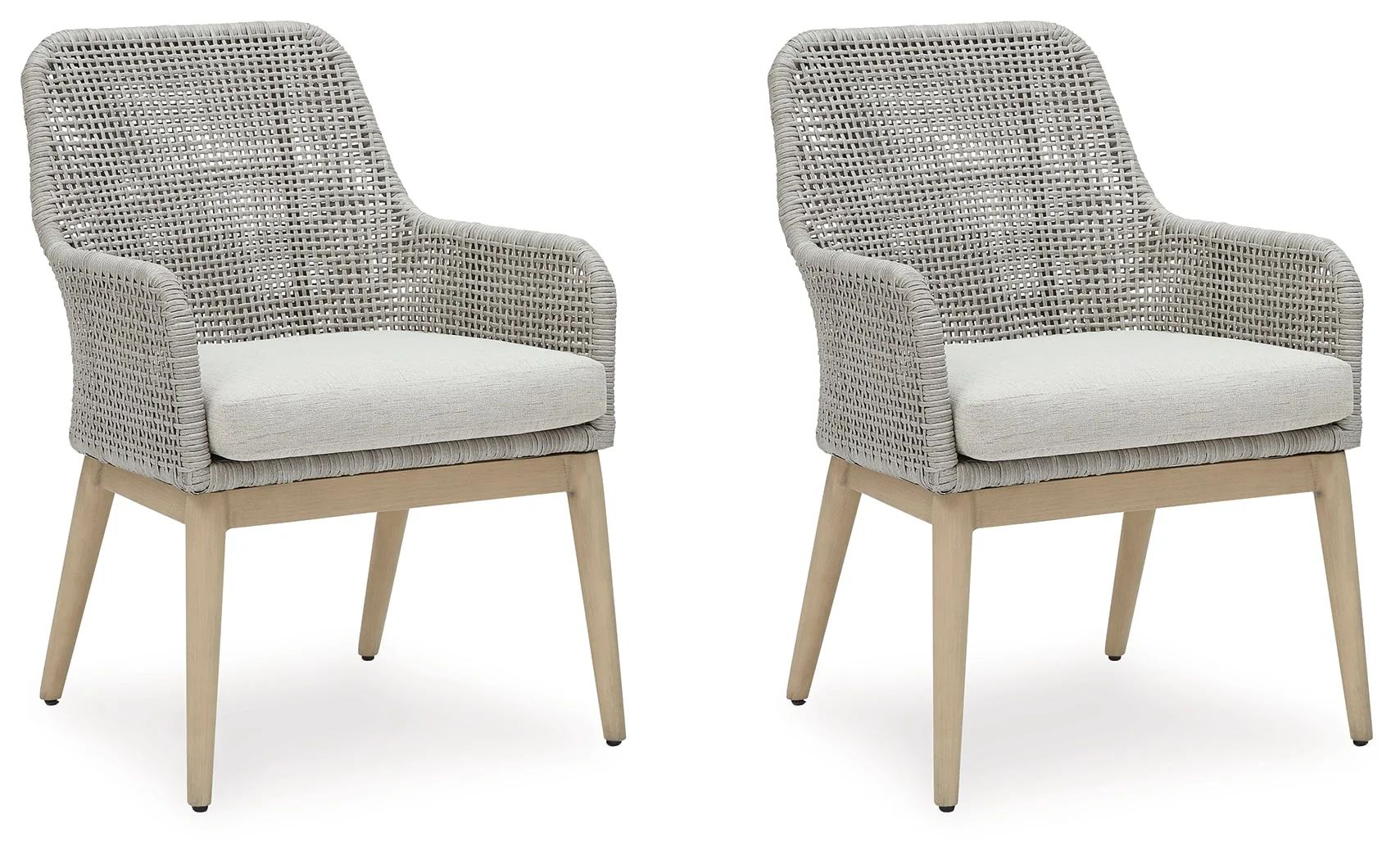 Ashley Seton Creek Outdoor Patio Dining Arm Chair (Set of 2)