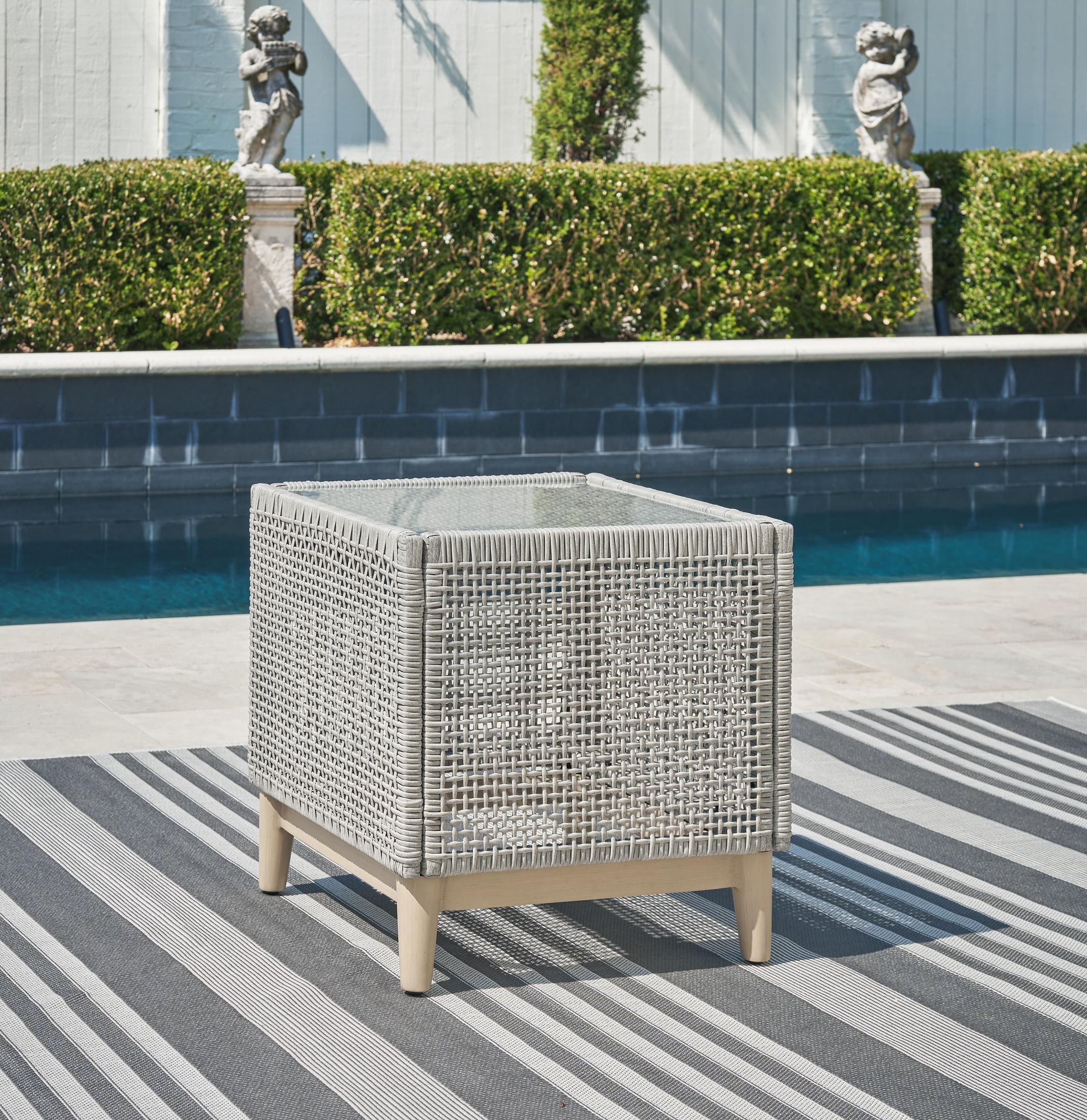 Ashley Seton Creek Outdoor Patio End Table - Image 3