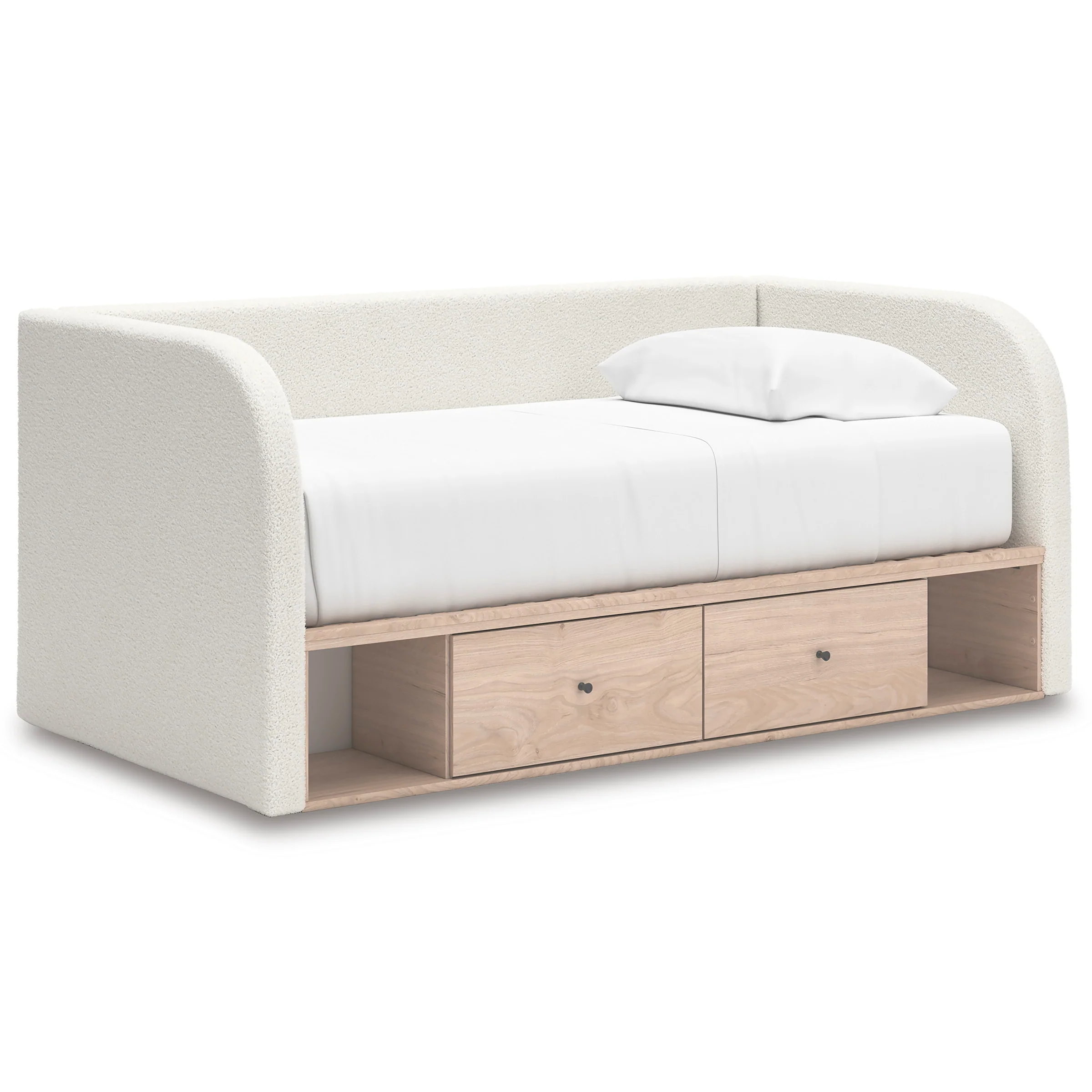 Shapella Upholstered Day Bed with Storage - Image 3