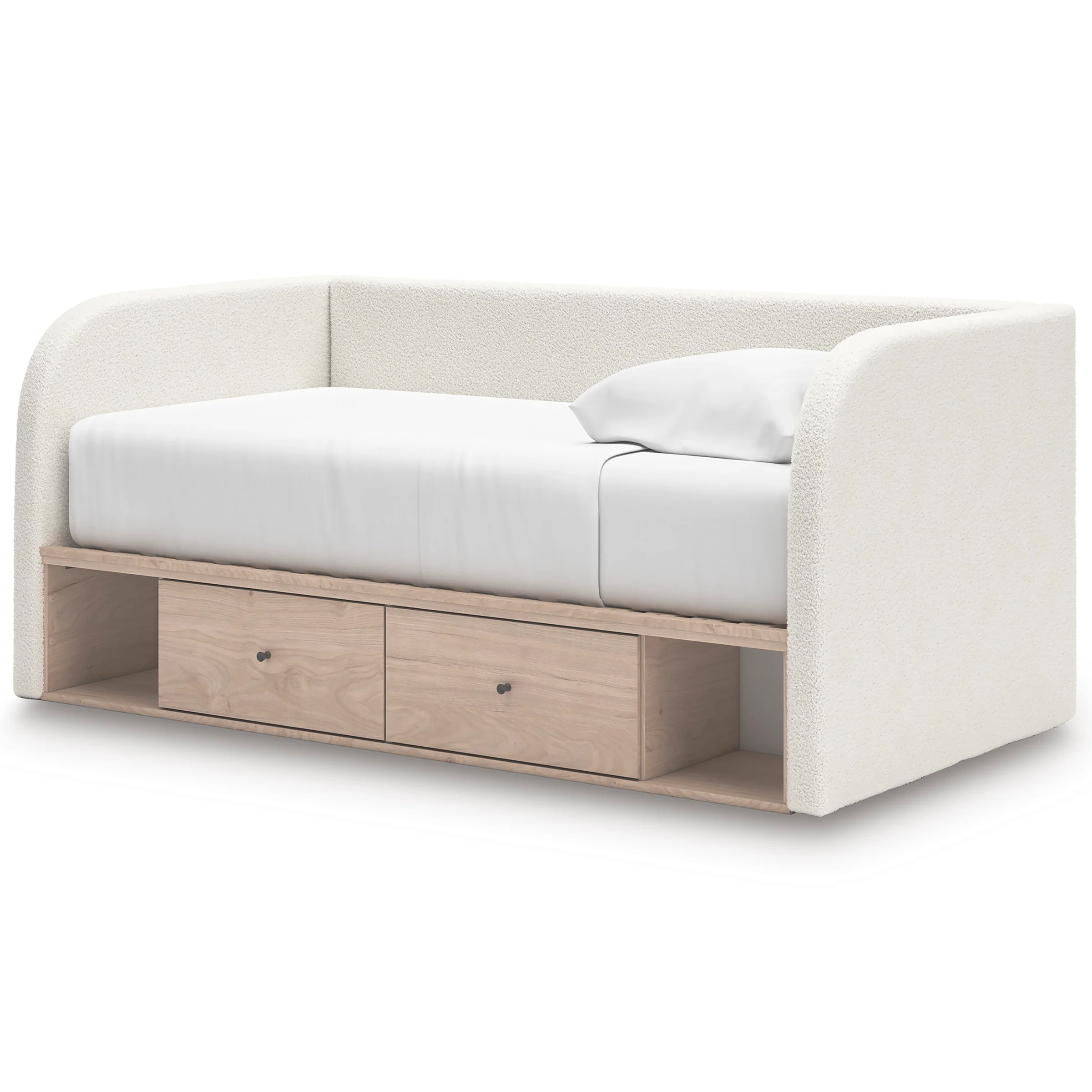 Shapella Upholstered Day Bed with Storage - Image 5
