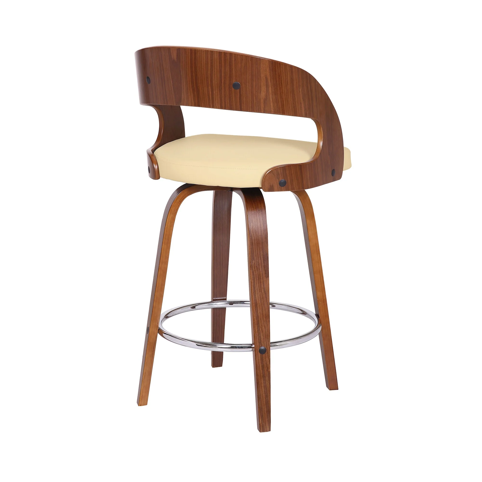 Shelly 26" Counter Height Swivel Bar Stool - Image 4