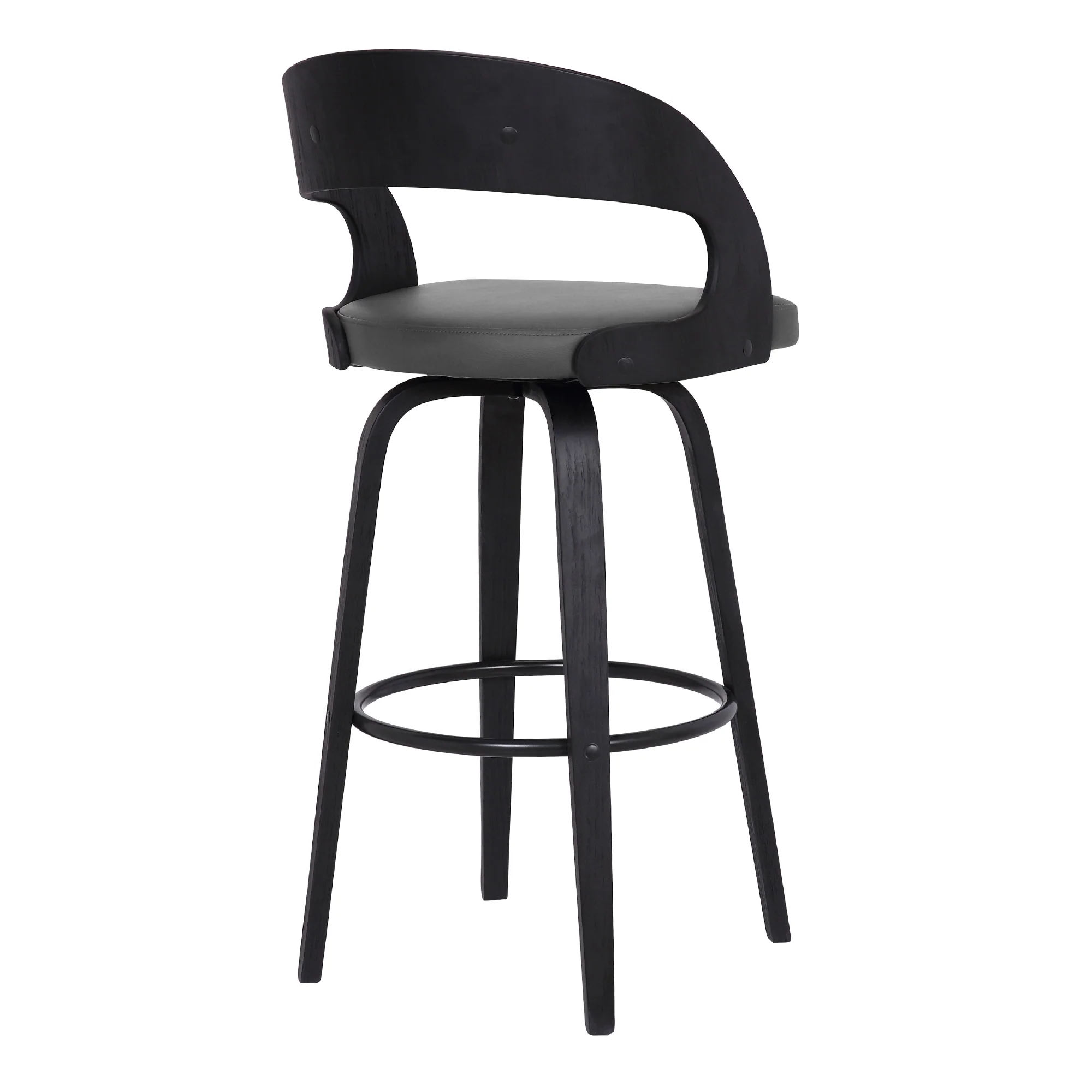 Shelly 30" Bar Height Swivel Bar Stool - Image 10