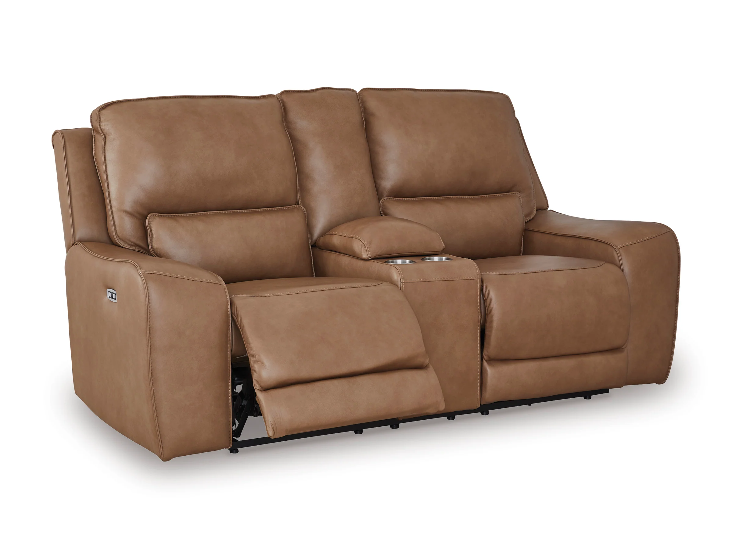 Silverbrooke Power Reclining Console Loveseat - Image 4