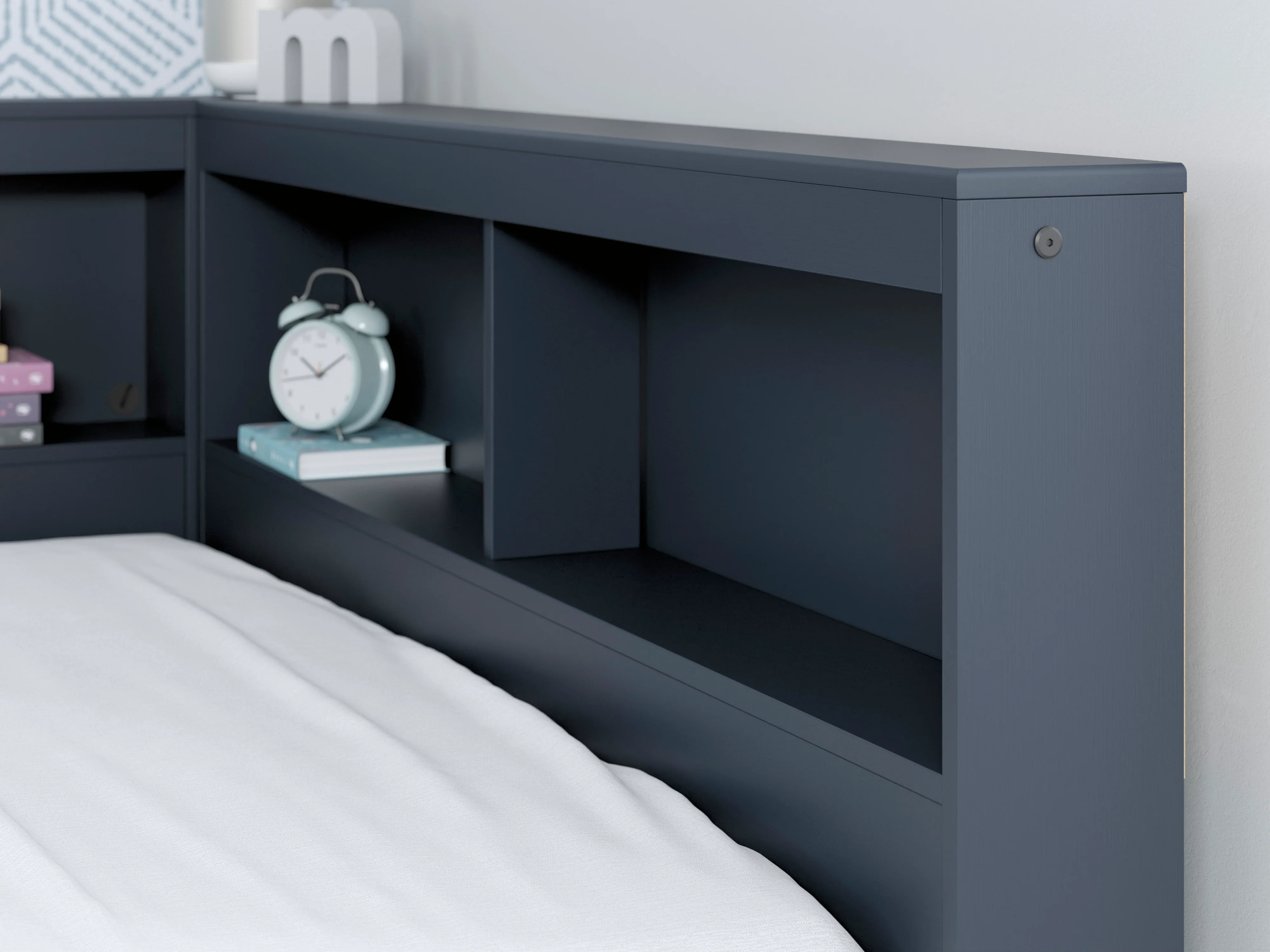 Simmenfort Bookcase Storage Bed - Image 16